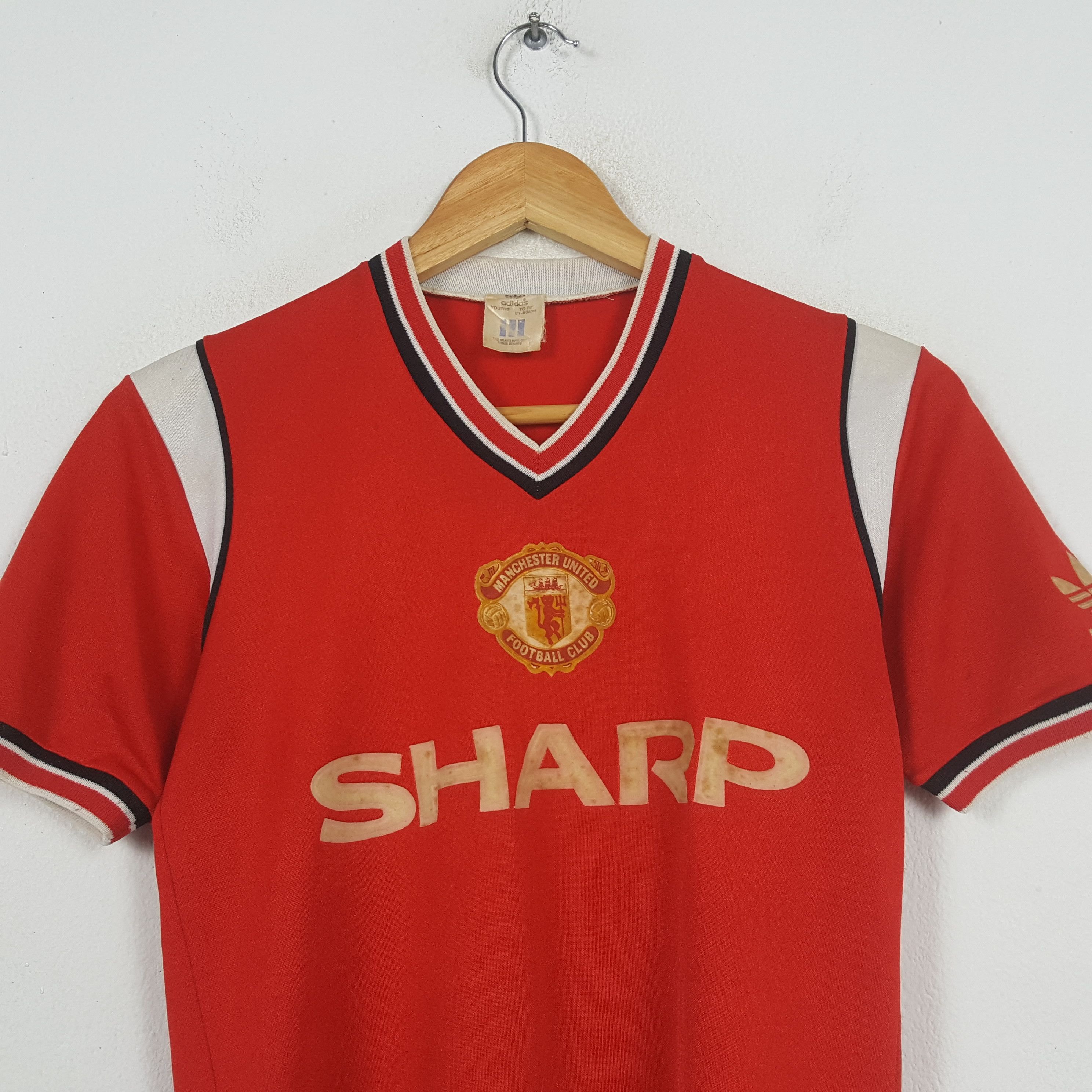 Adidas Vintage Adidas Manchester United 1984 Jersey 32 Size US XS / EU 42 / 0 - 2 Thumbnail