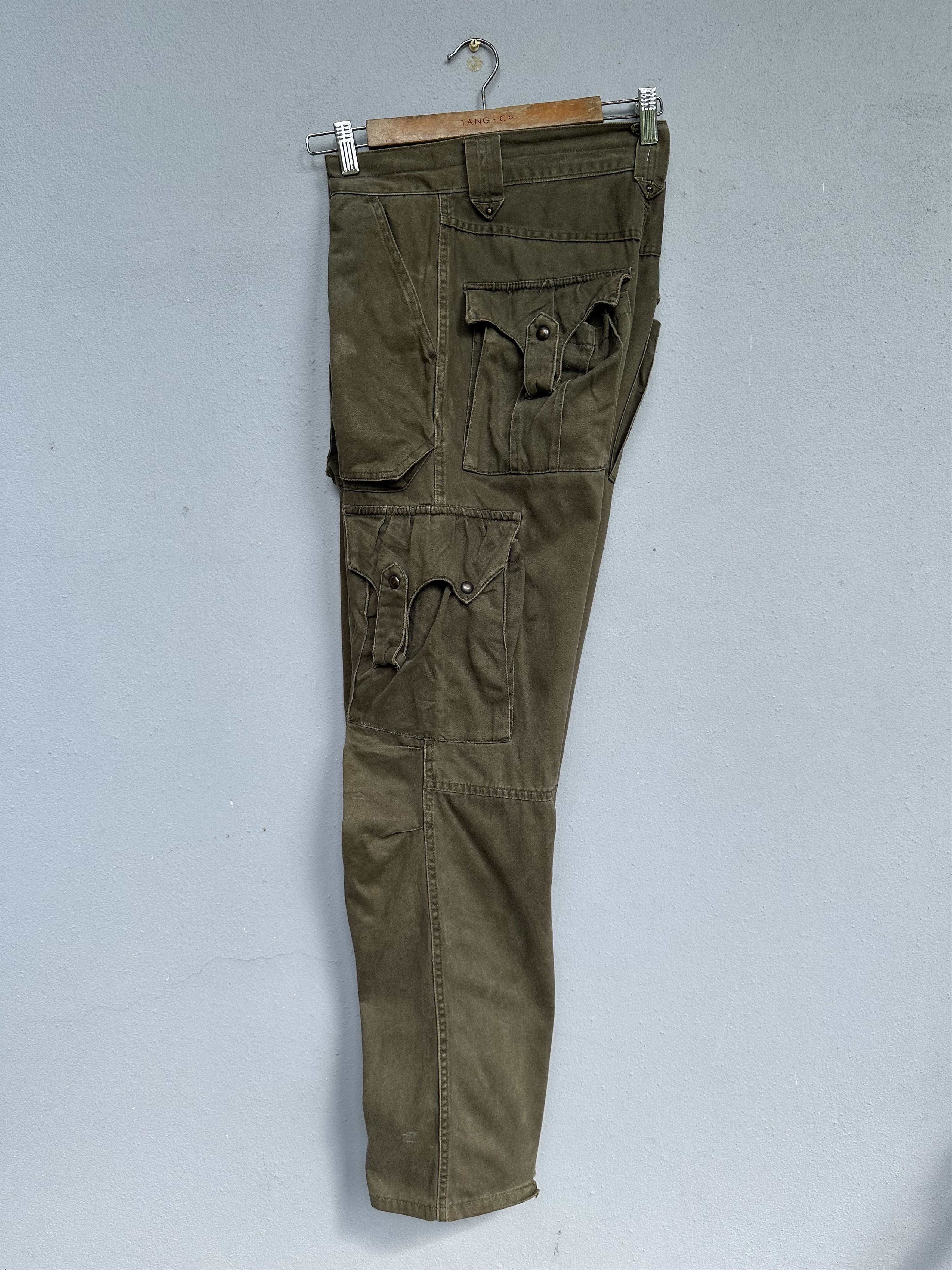 Japanese Brand Vintage DPS Prisoner Used Cargo Military Trousers Pants Size US 30 / EU 46 - 14 Thumbnail