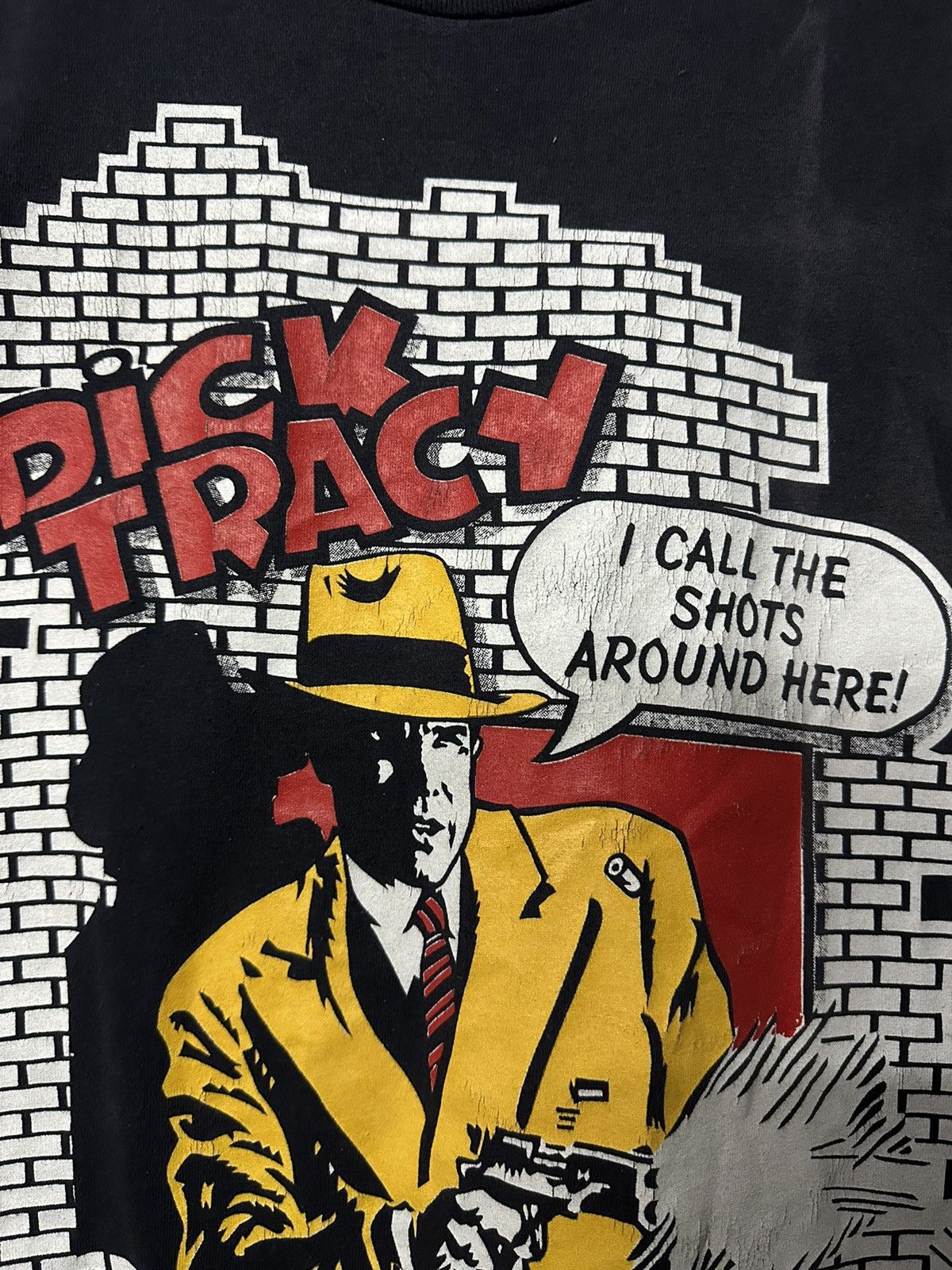 Disney × Vintage Vintage 90s Movie Dick Track Disney Sun Faded Tee Size US L / EU 52-54 / 3 - 6 Thumbnail