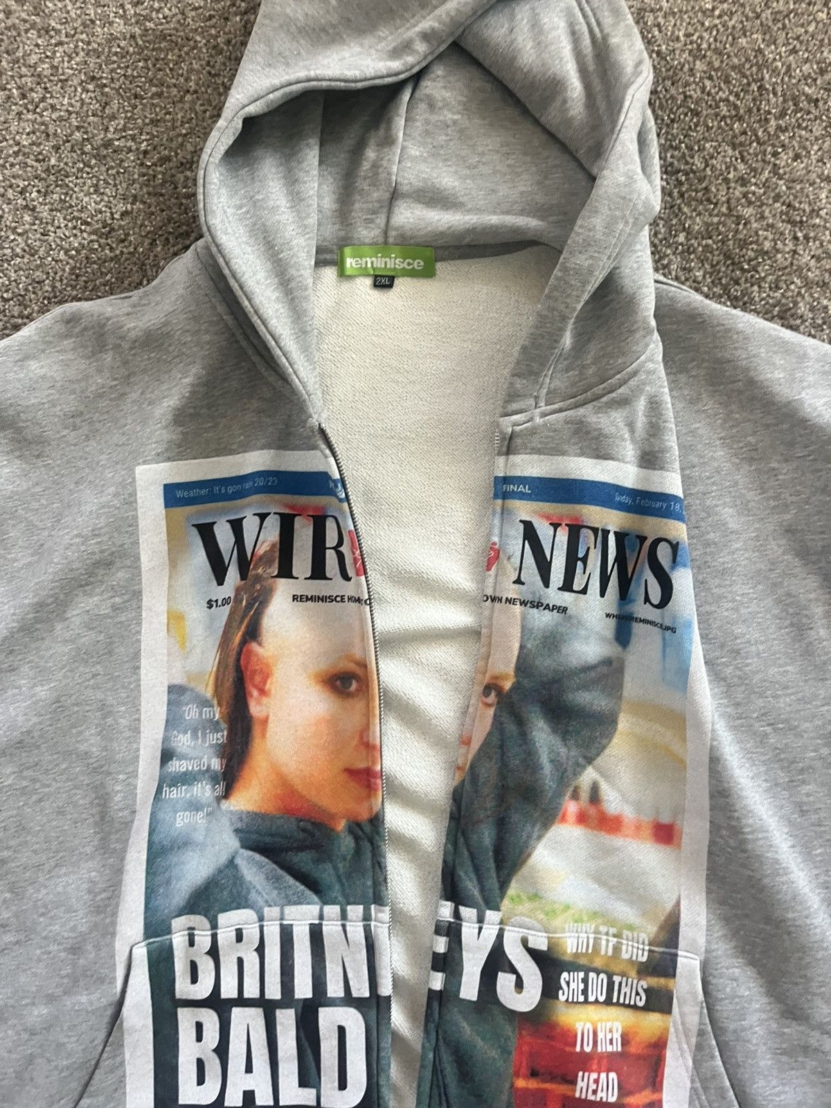 Other BRITNEYS BALD ZIPUP Size US XL / EU 56 / 4 - 3 Thumbnail
