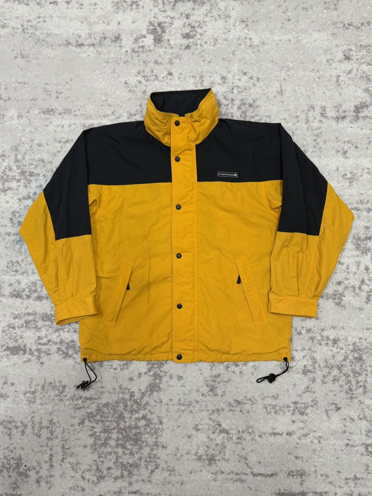 Converse Vintage Converse Outdoor Jacket Hiden Hoodie Size US L / EU 52-54 / 3 - 3 Thumbnail