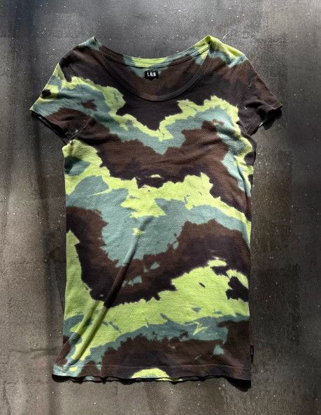 L.G.B. Camouflage Print T-Shirt
