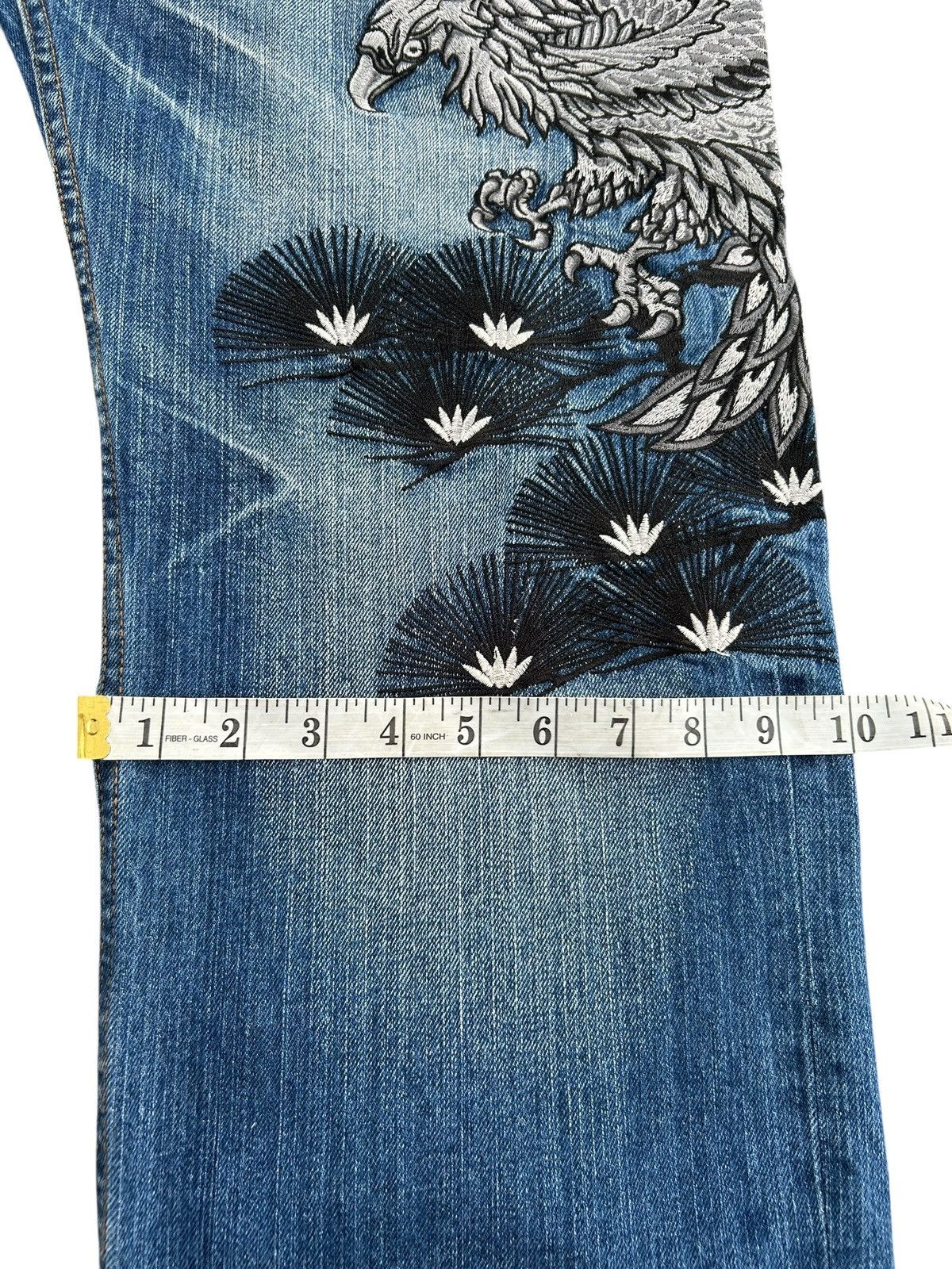 Kapital Karakuri Tamashii Inspired Japanese Brand Vintage Denim Jean Size US 34 / EU 50 - 19 Thumbnail