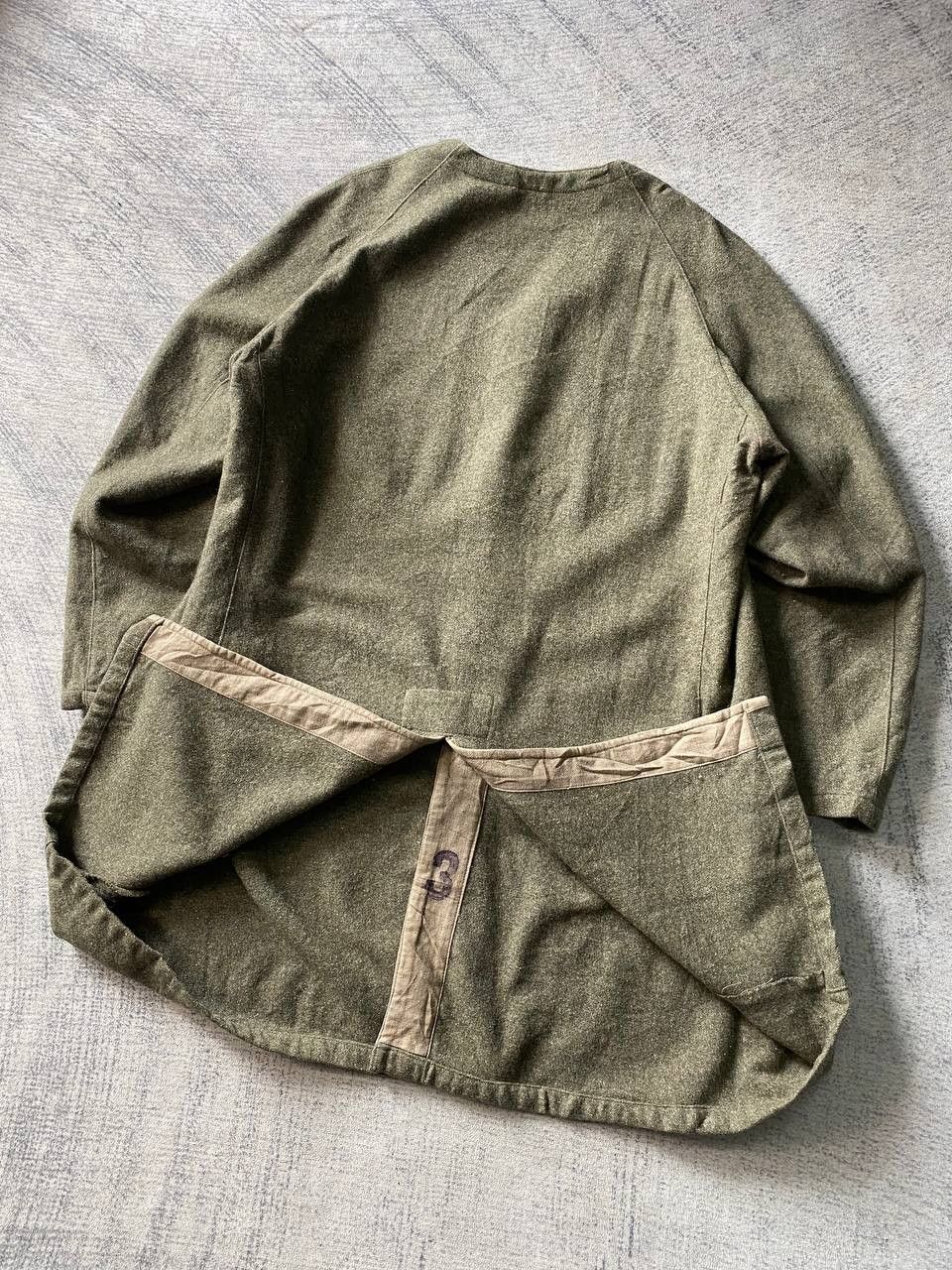 Vintage Vintage Swedish Army M39 Wool Button Coat Jacket Size US M / EU 48-50 / 2 - 8 Thumbnail