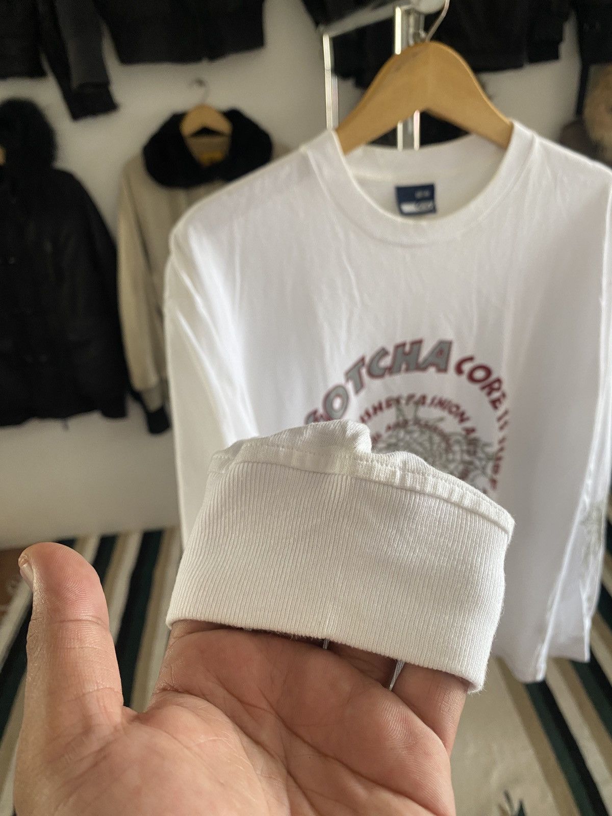 If Six Was Nine Japanese Gotcha Surf Poem Sp5der Style Longslevee Tee Size US XL / EU 56 / 4 - 2 Thumbnail