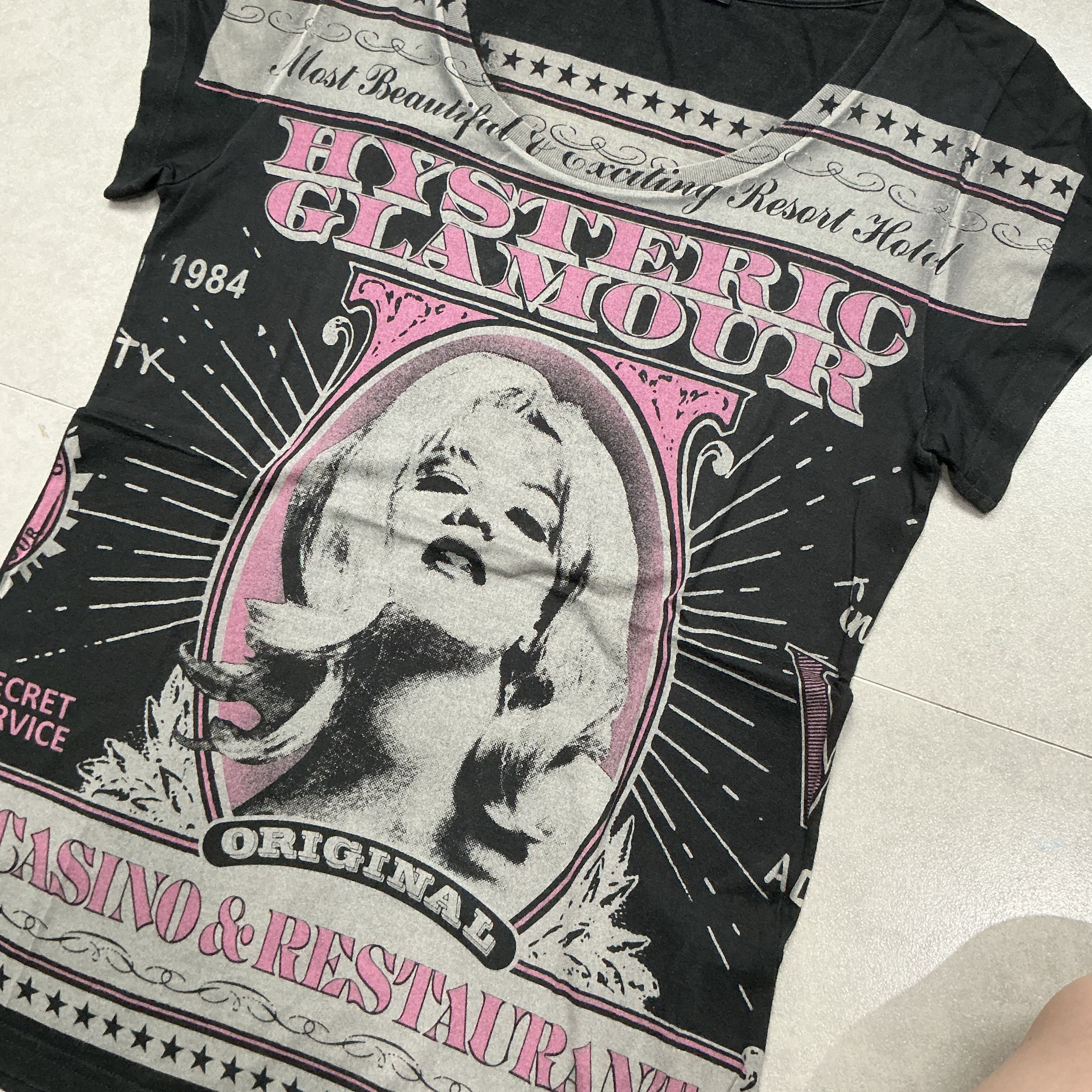 Hysteric Glamour Hysteric Glamour 'Casino & Restaurant' Tee Size M / US 6-8 / IT 42-44 - 3 Thumbnail