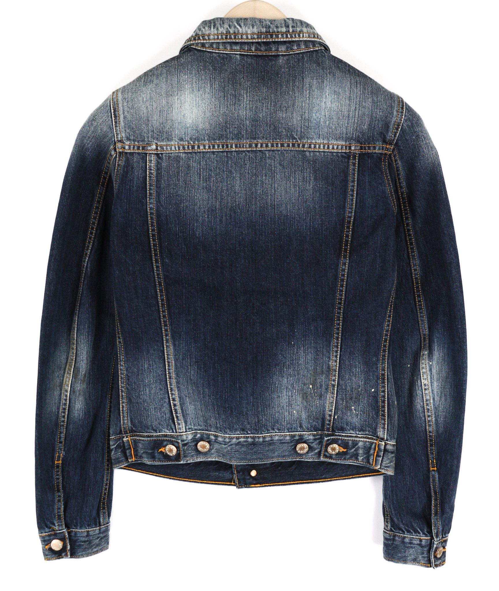 Nudie Jeans TERRY XS Vintage Worn Denim Jacket 81073 Size US XS / EU 42 / 0 - 2 Thumbnail