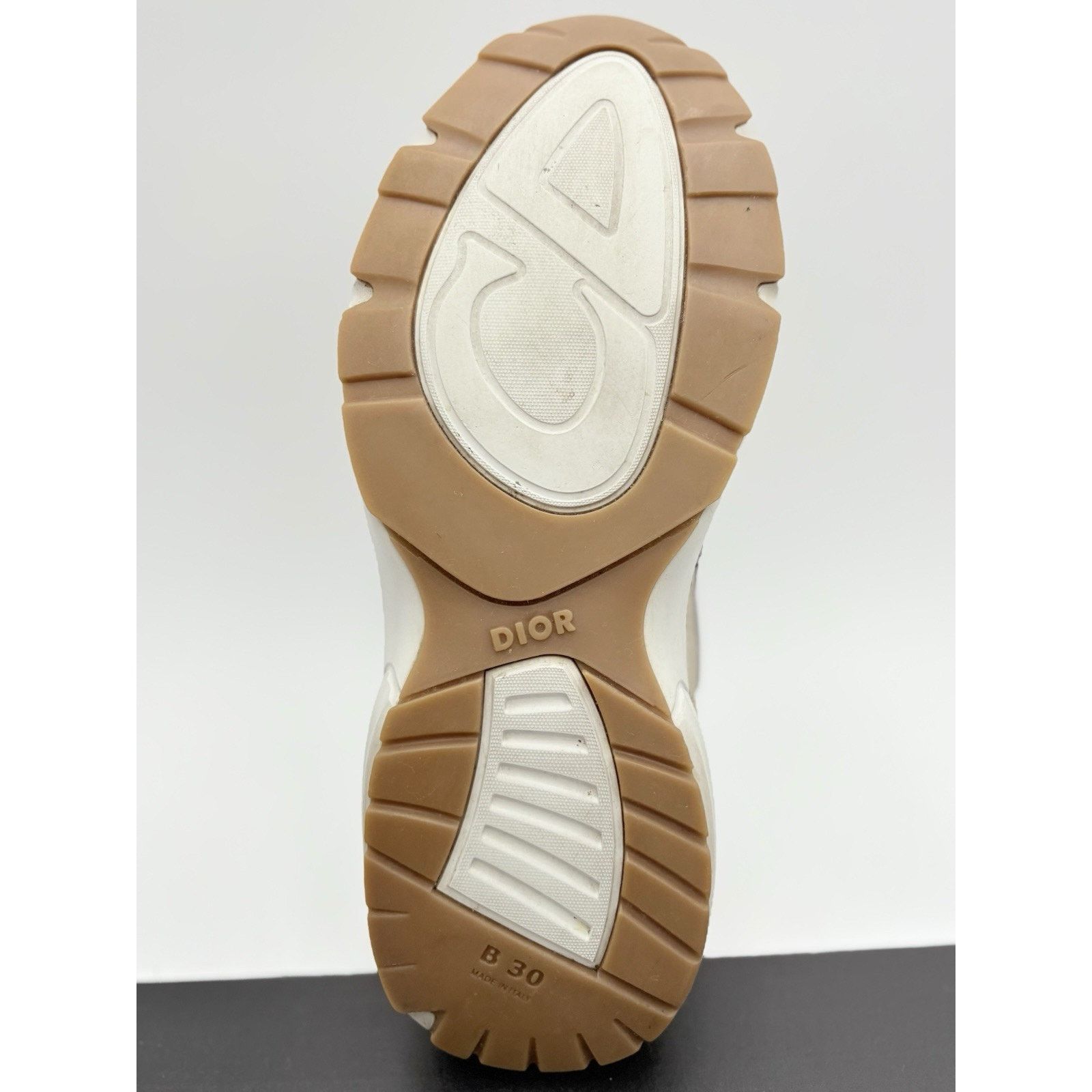 Dior Dior B30 Reflective Sneaker ' Tan White ' | GREAT CONDITION! Size US 8 / EU 41 - 7 Thumbnail