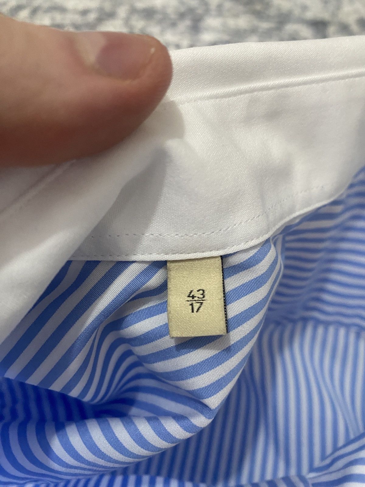 Gucci Gucci luxury Business striped shirt button up new collection Size US XXL / EU 58 / 5 - 2 Thumbnail