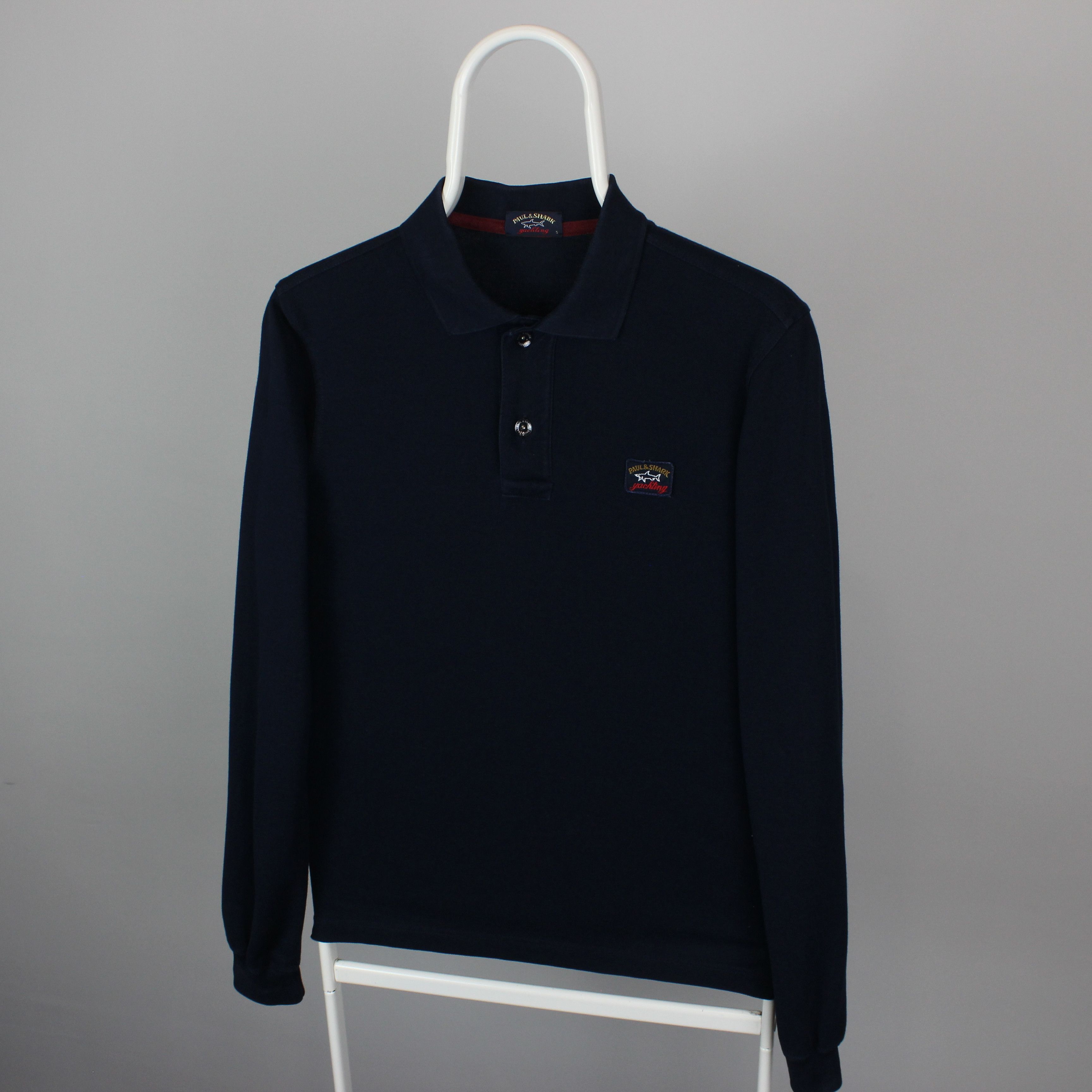 Paul & Shark Paul Shark long sleeve navy blue men S Size US S / EU 44-46 / 1 - 3 Thumbnail