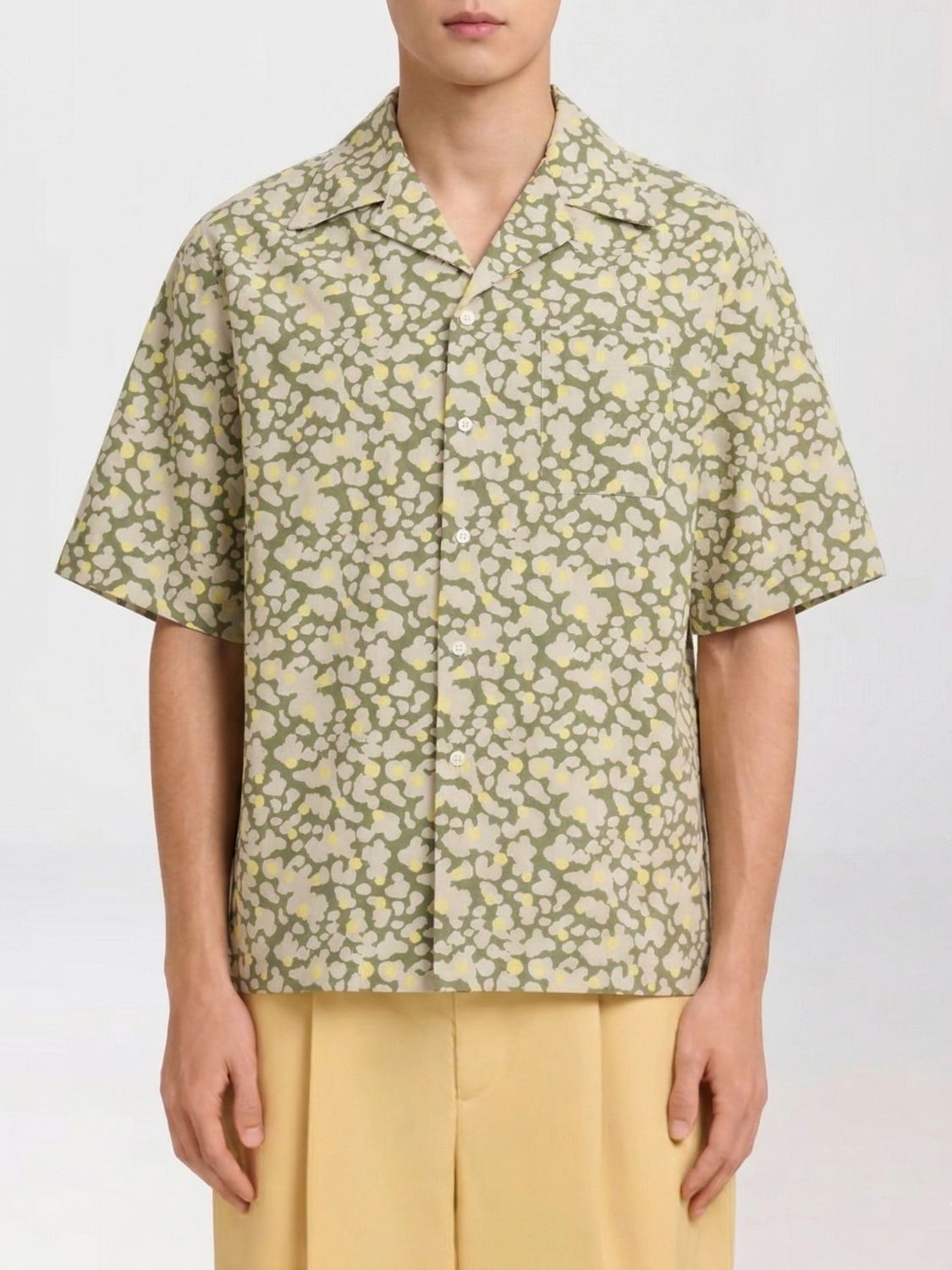 Marni Marni Shirt Men Moss Green Size US L / EU 52-54 / 3 - 1 Thumbnail
