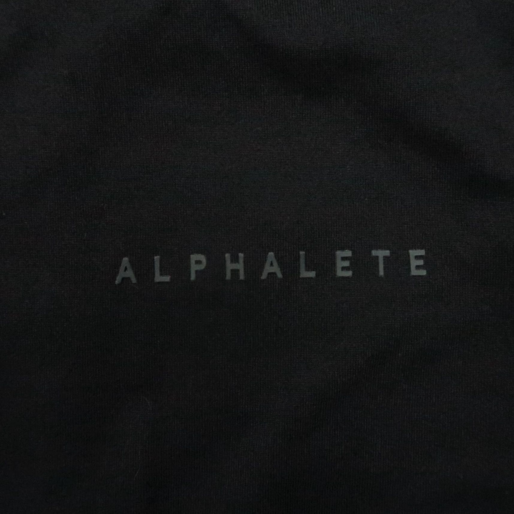 Vintage Alphalete Jacket Mens Small Black Full Zip Pockets Training Track Size US S / EU 44-46 / 1 - 4 Thumbnail