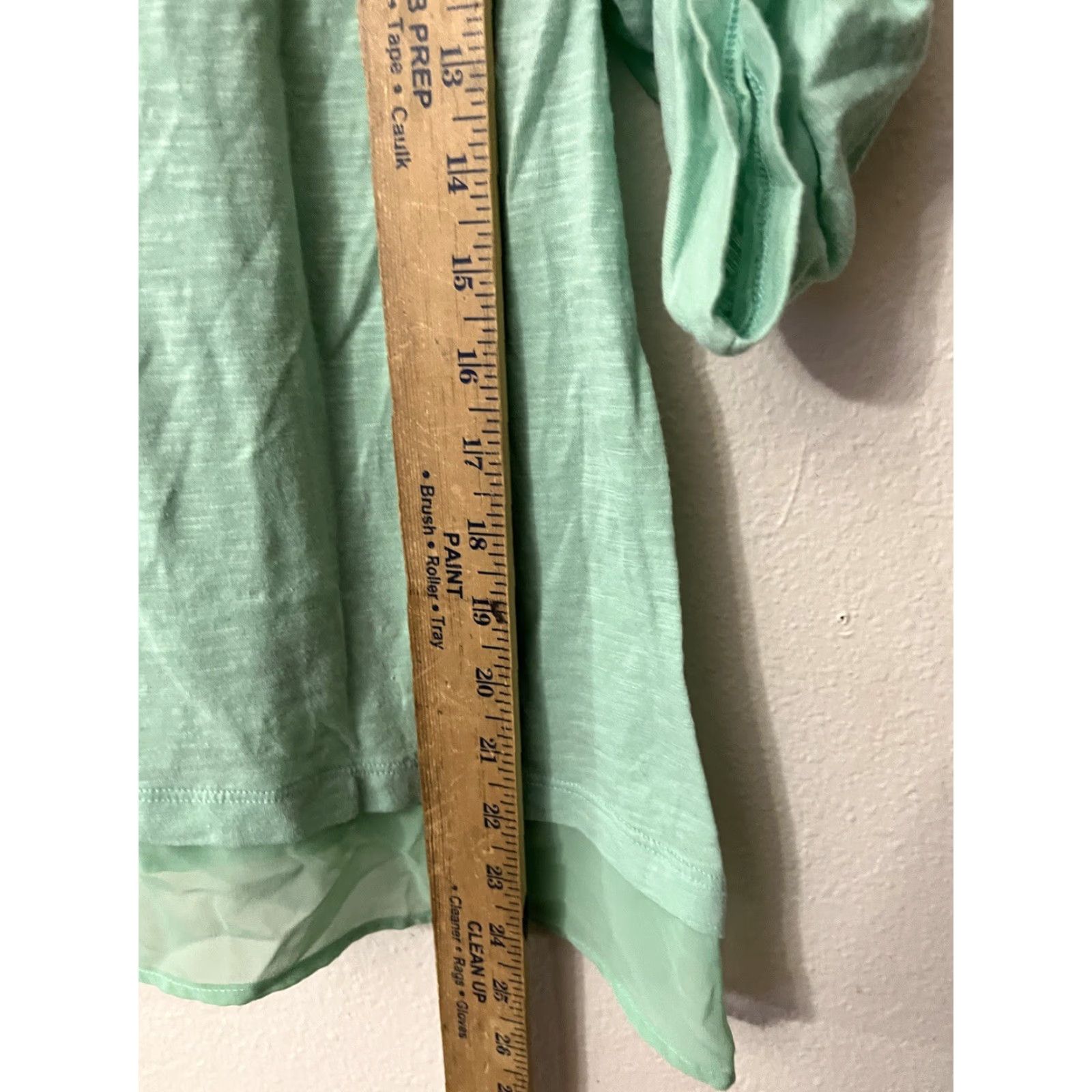 Vintage New York & Company Shirt Women's XS Green Knit 3/4 Sleeve Boat Neck Pullover Casual Size XS / US 0-2 / IT 36-38 - 4 Thumbnail