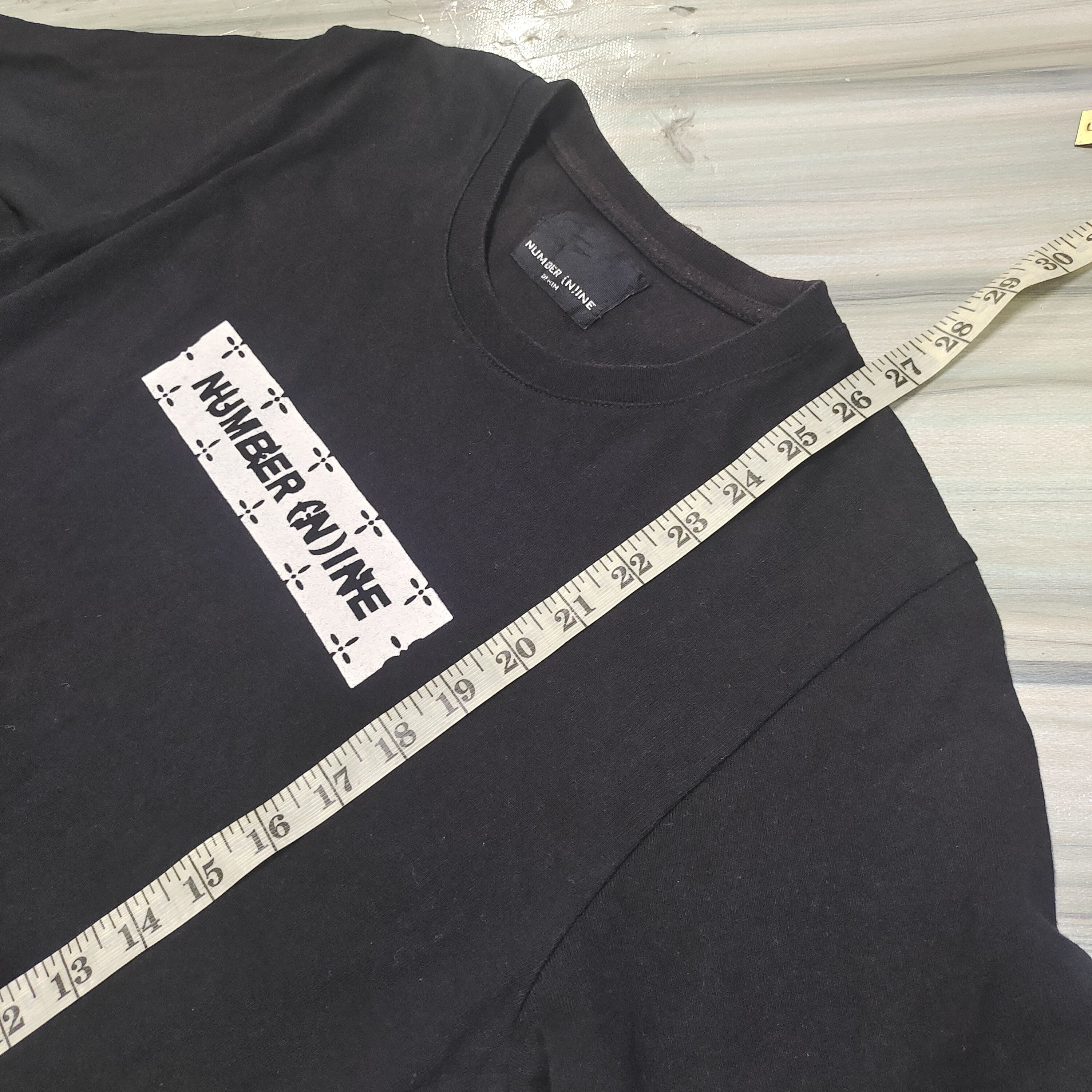 Number (N)ine Number (N)ine Denim Tshirt Size US M / EU 48-50 / 2 - 9 Thumbnail