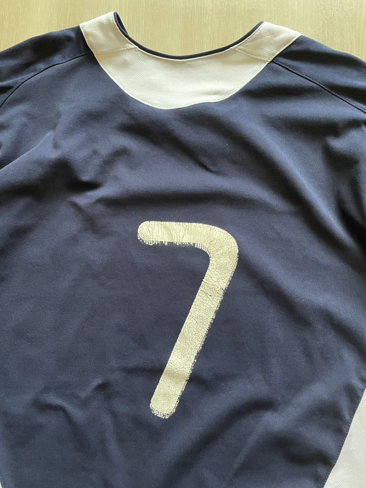 Kappa × Vintage Vintage Italy Football Soccer Training Jersey #7 Mens Large Size US L / EU 52-54 / 3 - 5 Thumbnail