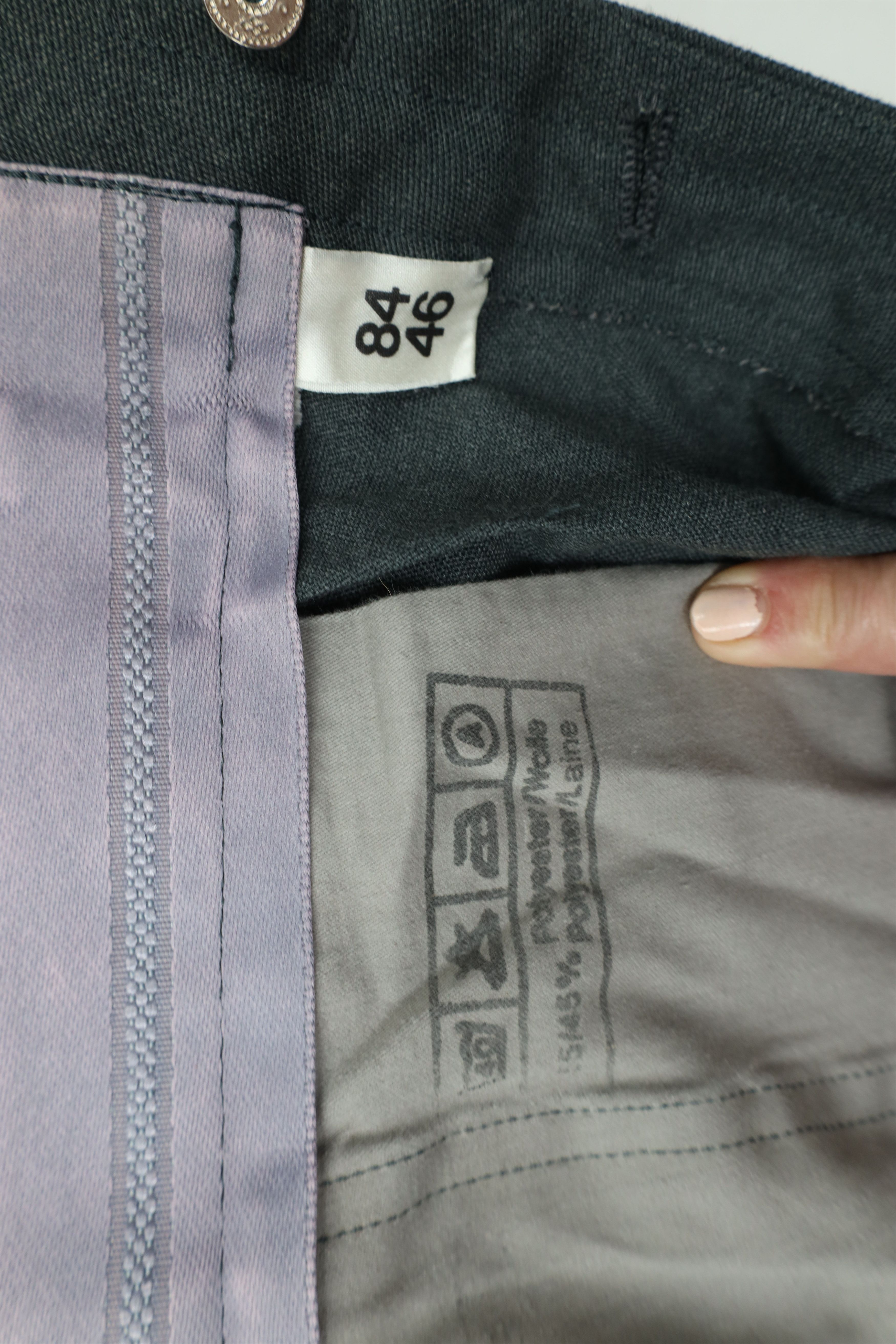 Vintage Vintage 80s Military Heavyweight Fly Wide Leg Pants Green Size US 34 / EU 50 - 10 Thumbnail