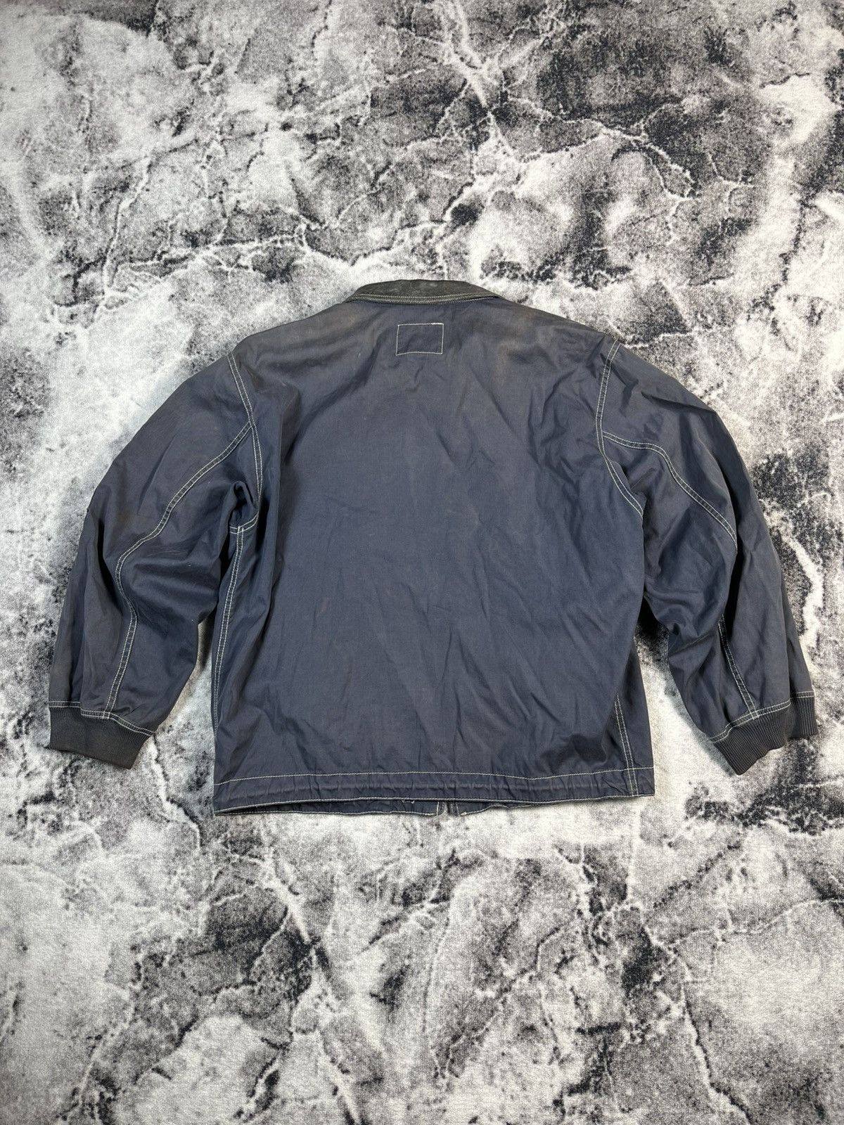 Diesel Vintage Diesel Distressed Faded Jacket Y2K Workwear Style Size US S / EU 44-46 / 1 - 17 Thumbnail