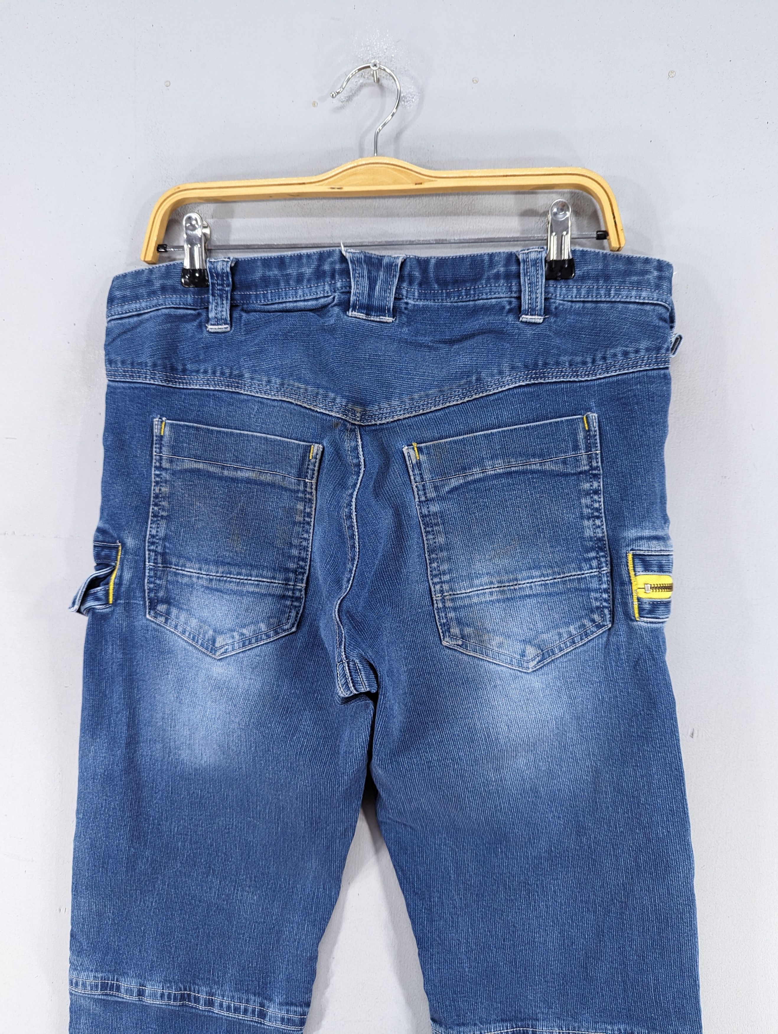 Japanese Brand Tora Toraichi Multipocket Cargo Style Jeans Size US 34 / EU 50 - 11 Thumbnail