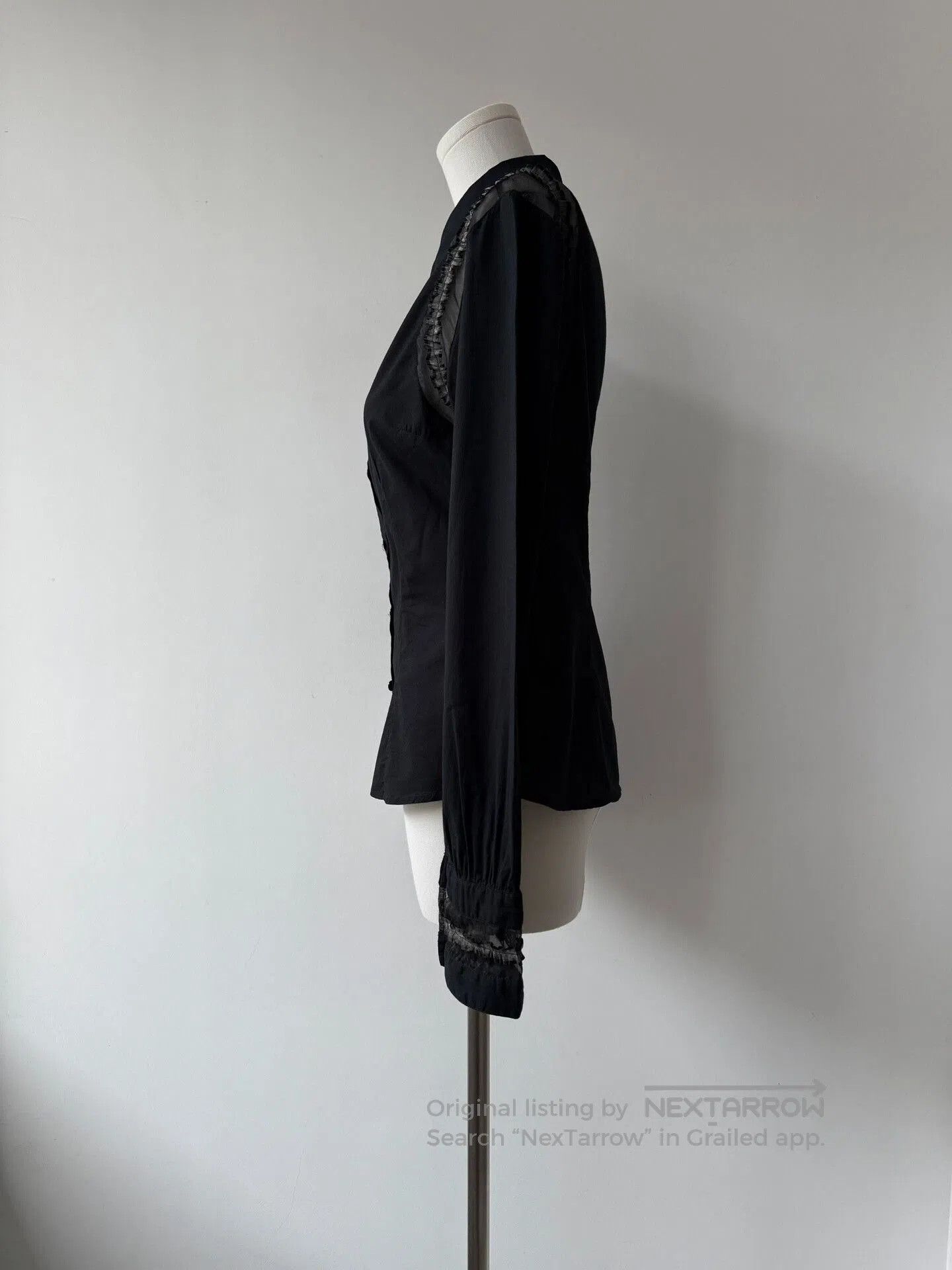 Other Jean Paul Gaultier Sheer Mesh Blouse. Size M / US 6-8 / IT 42-44 - 3 Thumbnail