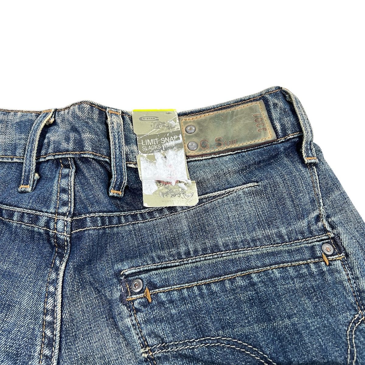 G-Star Vintage Diesel Y2K Bootcut Jeans Distressed Blue Denim Size 26" / US 2 / IT 38 - 6 Thumbnail