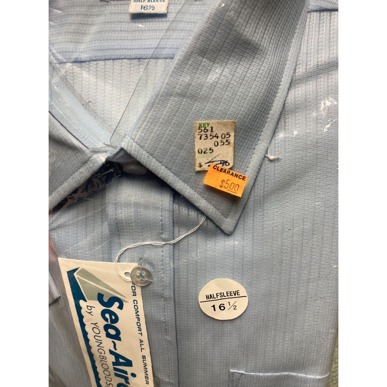 Vintage VINTAGE Youngbloods Button-Up Shirt Striped Western Men’s 16 1/2 NWT Sea Aire Button Shirt Size US L / EU 52-54 / 3 - 5 Thumbnail