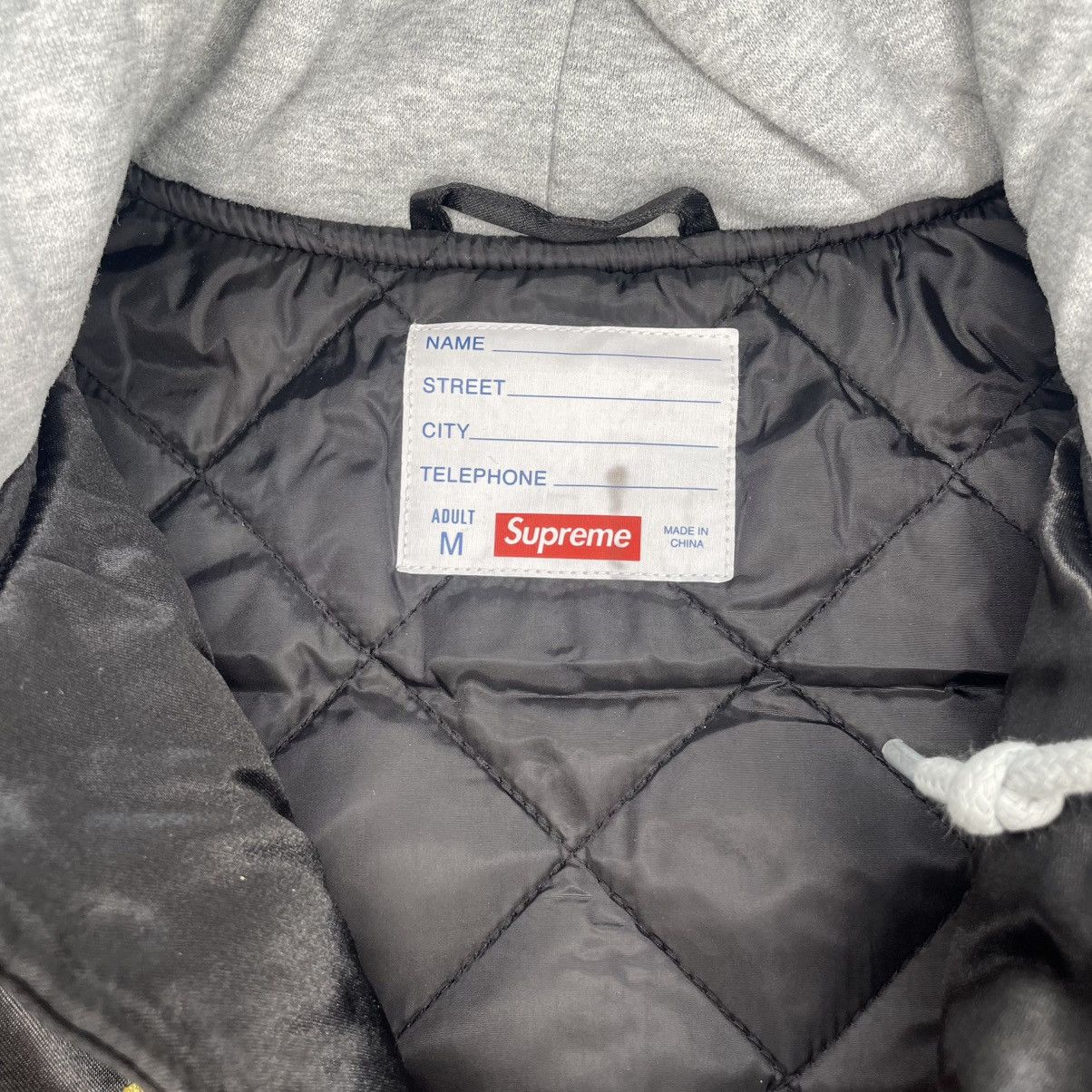 Supreme Supreme homerun satin hooded varsity jacket ss25 Size US M / EU 48-50 / 2 - 3 Thumbnail