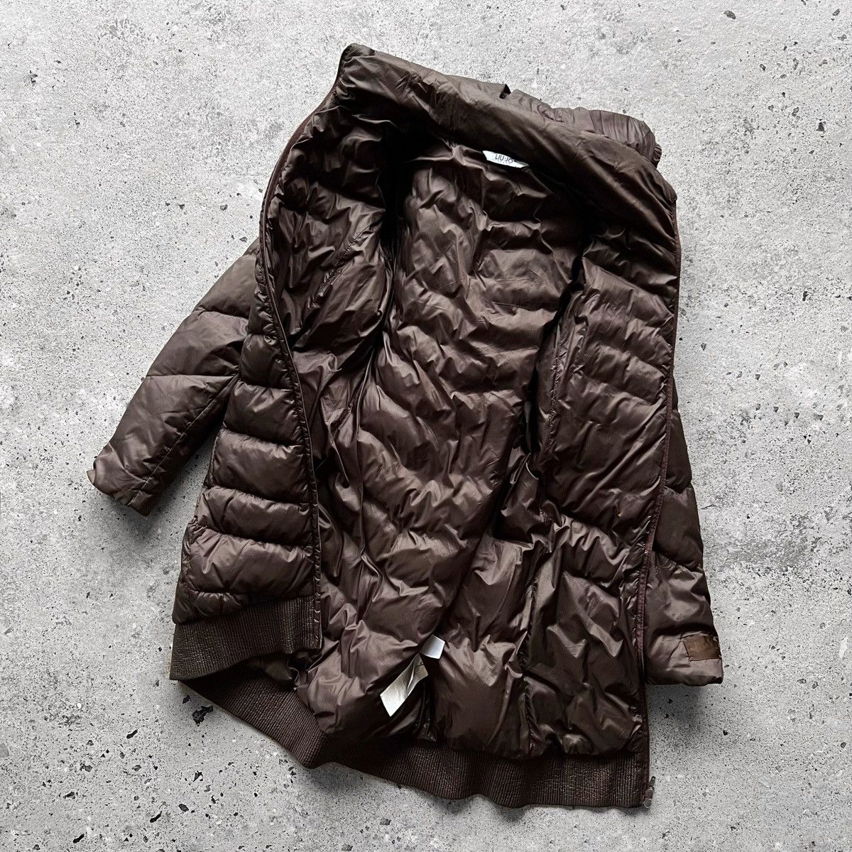 Designer × Liu Jo Liu Jo Women Light Down Full Zip Hooded Puffer Jacket Belted Size S / US 4 / IT 40 - 3 Thumbnail
