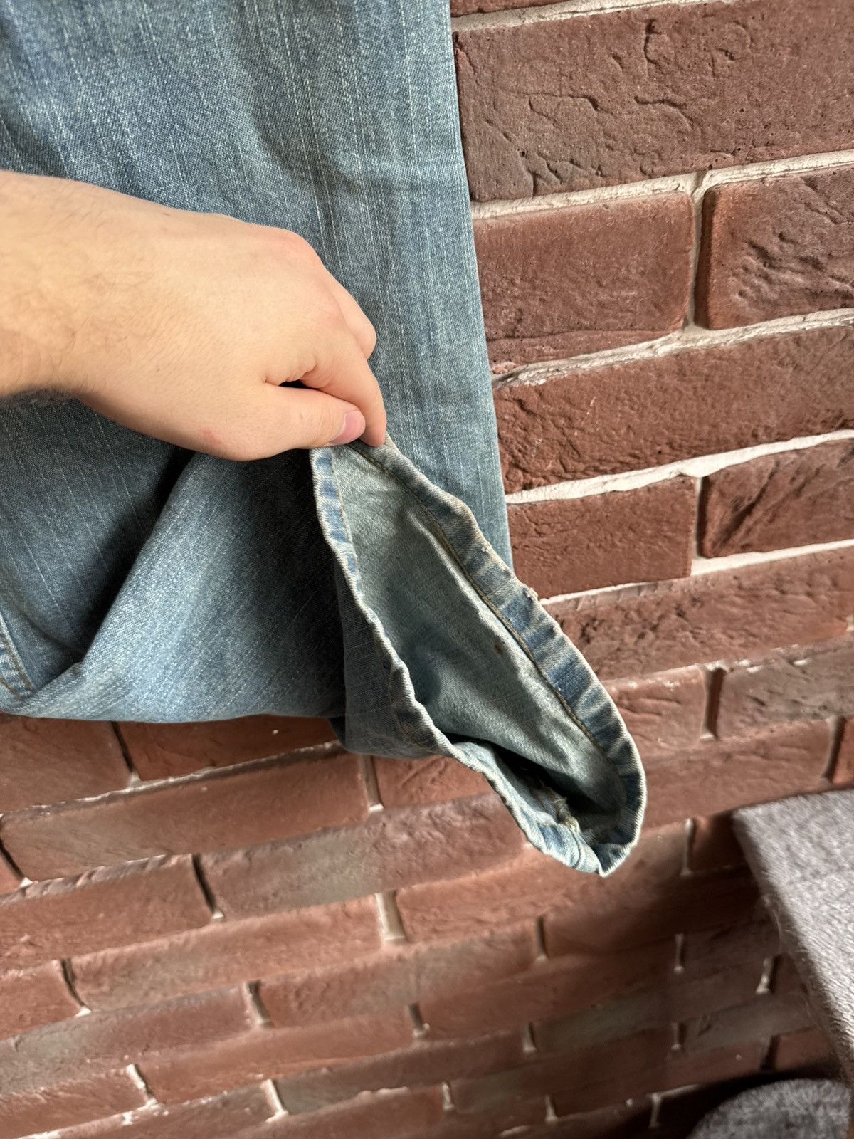 Diesel Vintage Y2k Rare Diesel Mud Wash Flared Jeans Pant Hype 32 Size US 32 / EU 48 - 15 Thumbnail
