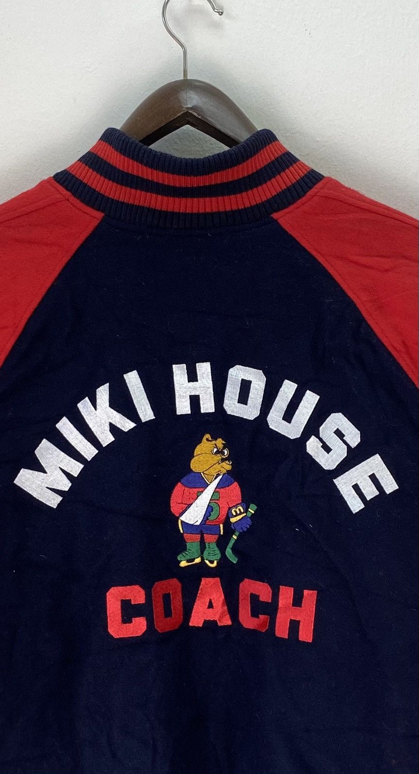 Disney Vtg Mickey Mouse Coach Bomber Jacket Made In Japan Size US M / EU 48-50 / 2 - 5 Thumbnail