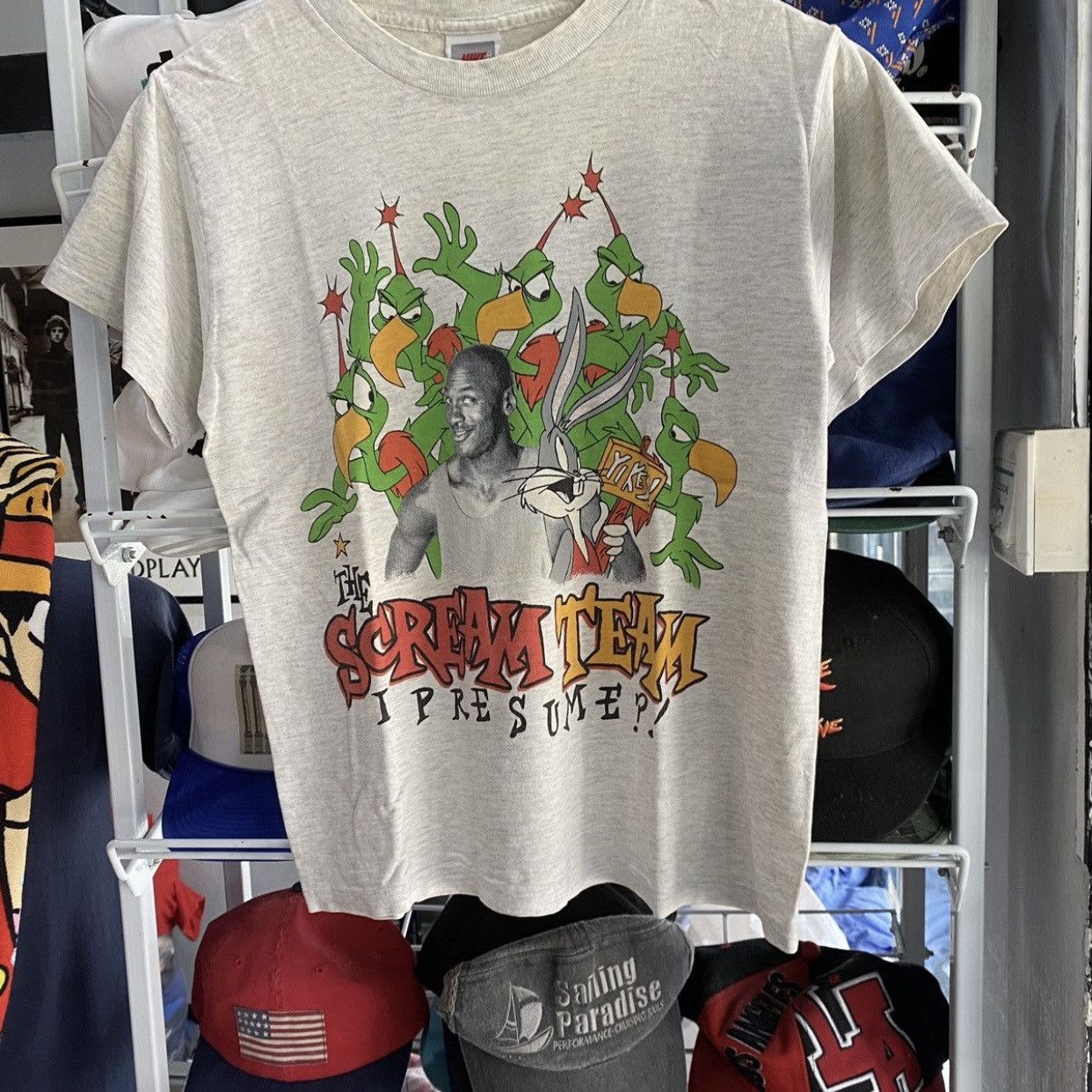 Nike Nike x Warner Bros 1993 Space Jam Scream Team - Made in USA Size US S / EU 44-46 / 1 - 4 Thumbnail