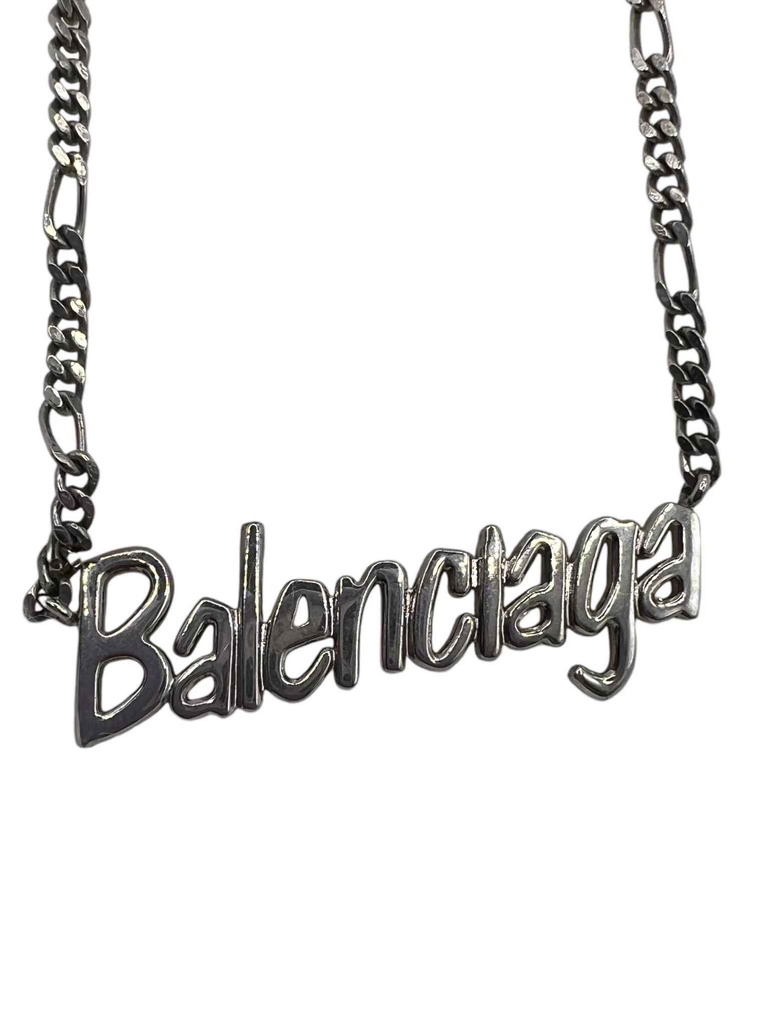 Balenciaga Balenciago Typo Necklace Size ONE SIZE - 3 Thumbnail
