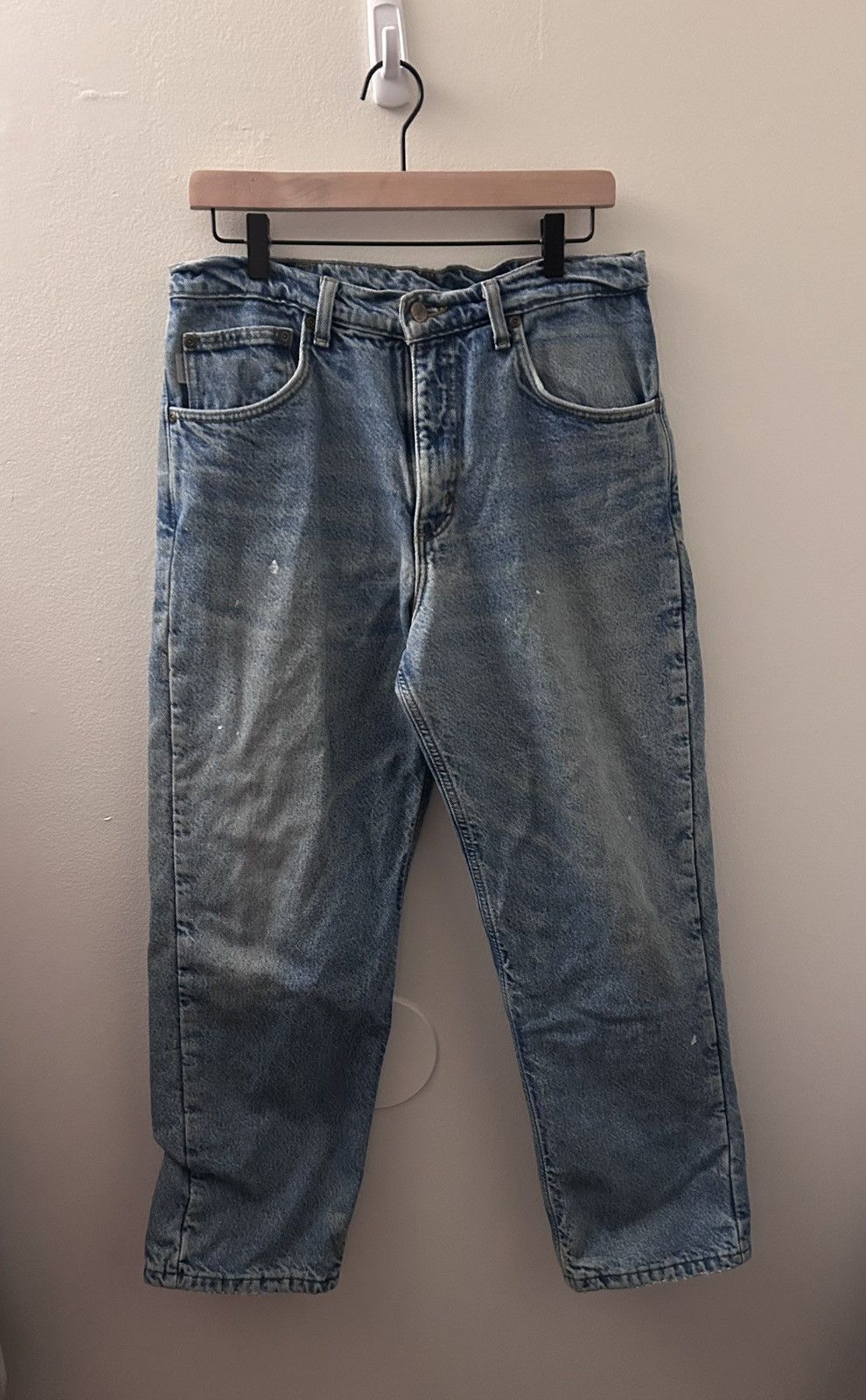 Carhartt Vintage Flannel Lined Carhartt Jeans Size US 32 / EU 48 - 3 Thumbnail