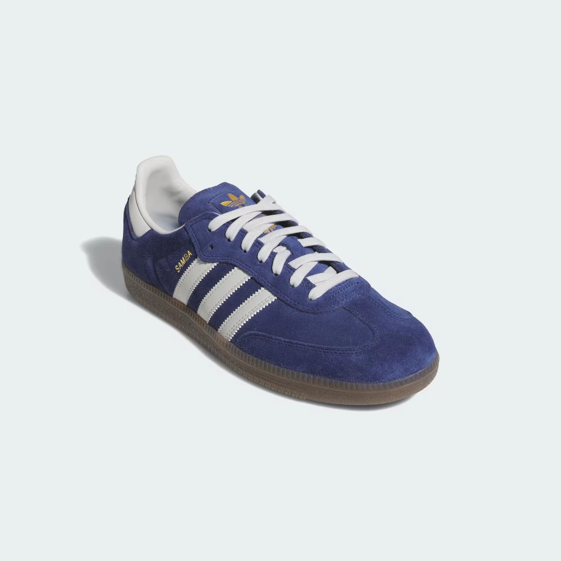 Adidas o1mle042 Low-Top Sneakers in Blue/White Size US 10.5 / EU 43-44 - 4 Thumbnail