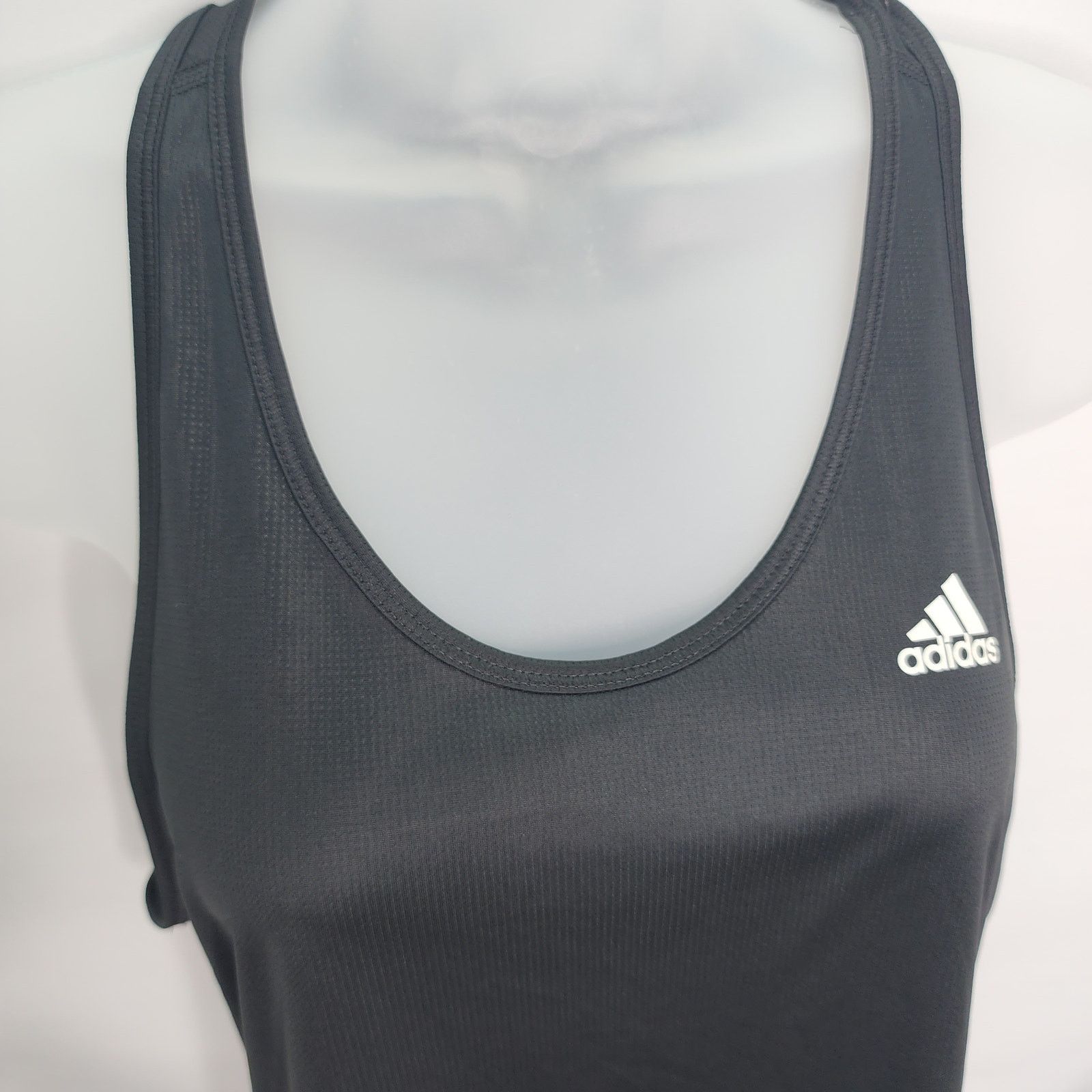 Adidas Adidas Black Women's Running racerback Tank Top Size M / US 6-8 / IT 42-44 - 3 Thumbnail