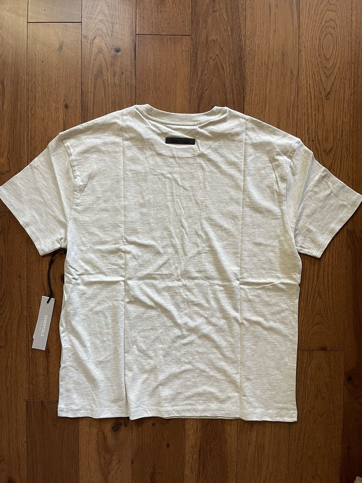 Fear Of God Essentials T-Shirt Light Heather Oatmeal SS21