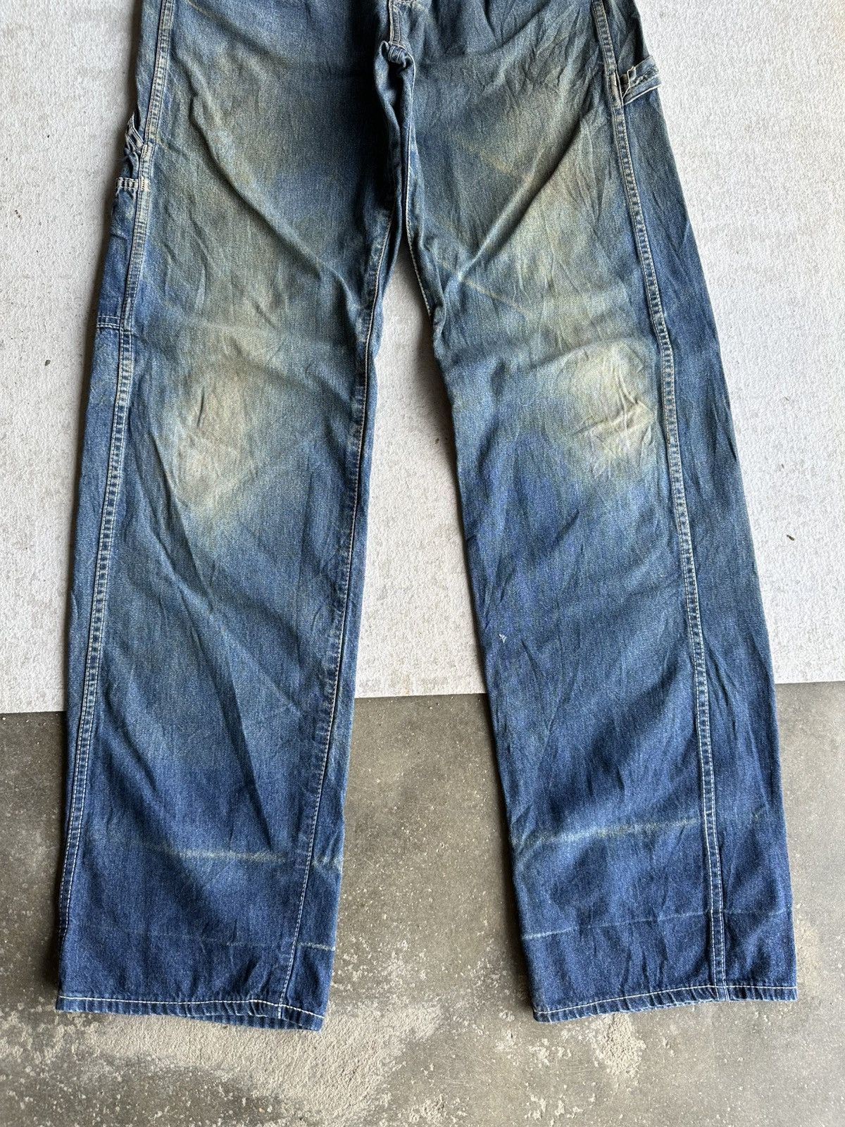 Japanese Brand W29 L32 🔥90’s Vtg WRANGLER Jeans Workwear Rusty Denim Pants Size US 29 - 5 Thumbnail
