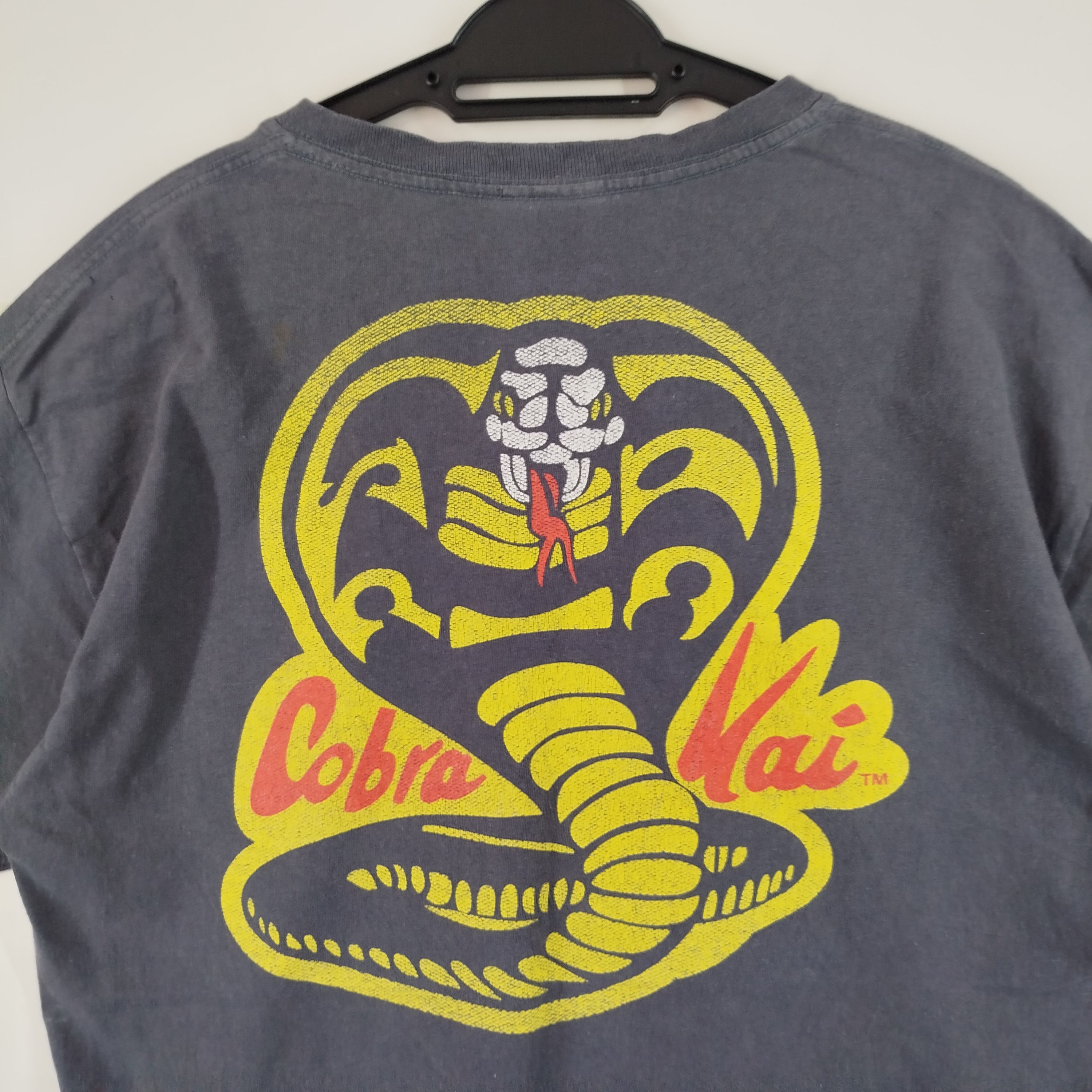 Designer × Japanese Brand Cobra Kai Big Backhit Big Logo Sun Faded Size US M / EU 48-50 / 2 - 2 Thumbnail