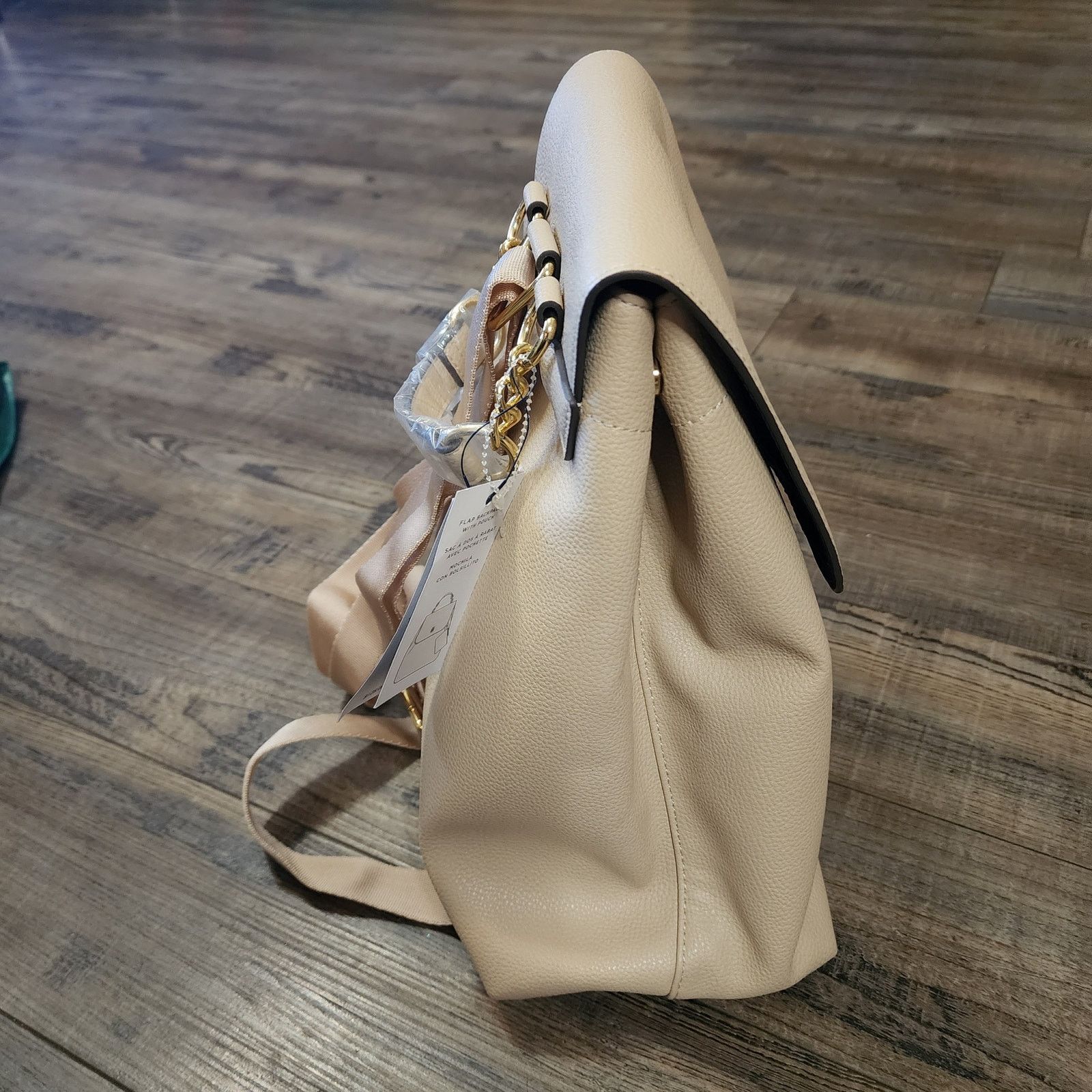Tommy Hilfiger NWT Tommy Hilfiger backpack purse light beige D Size ONE SIZE - 4 Thumbnail