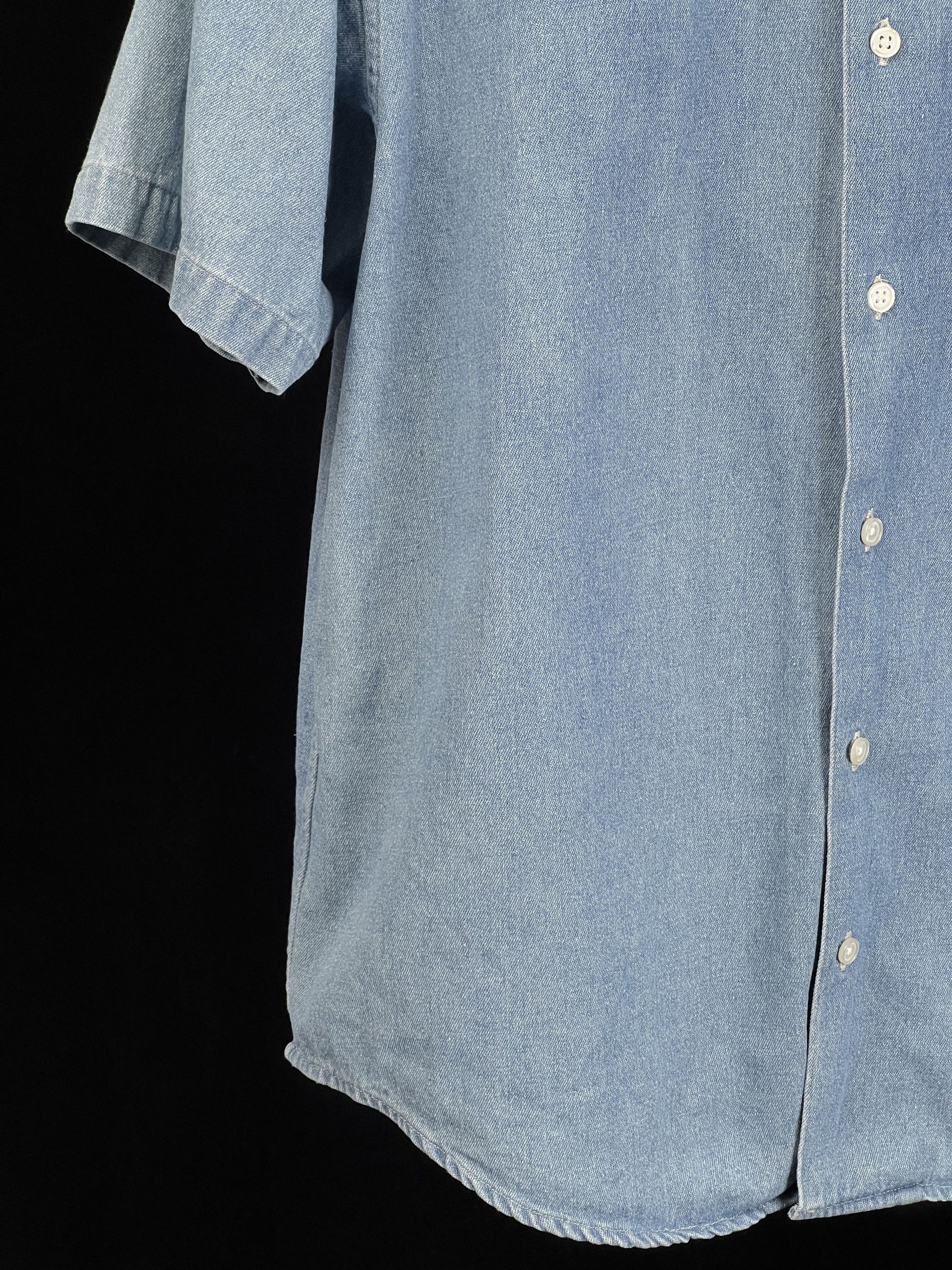 Supreme INVERT DENIM S/S SHIRT Embroidered Logo Size US S / EU 44-46 / 1 - 5 Thumbnail