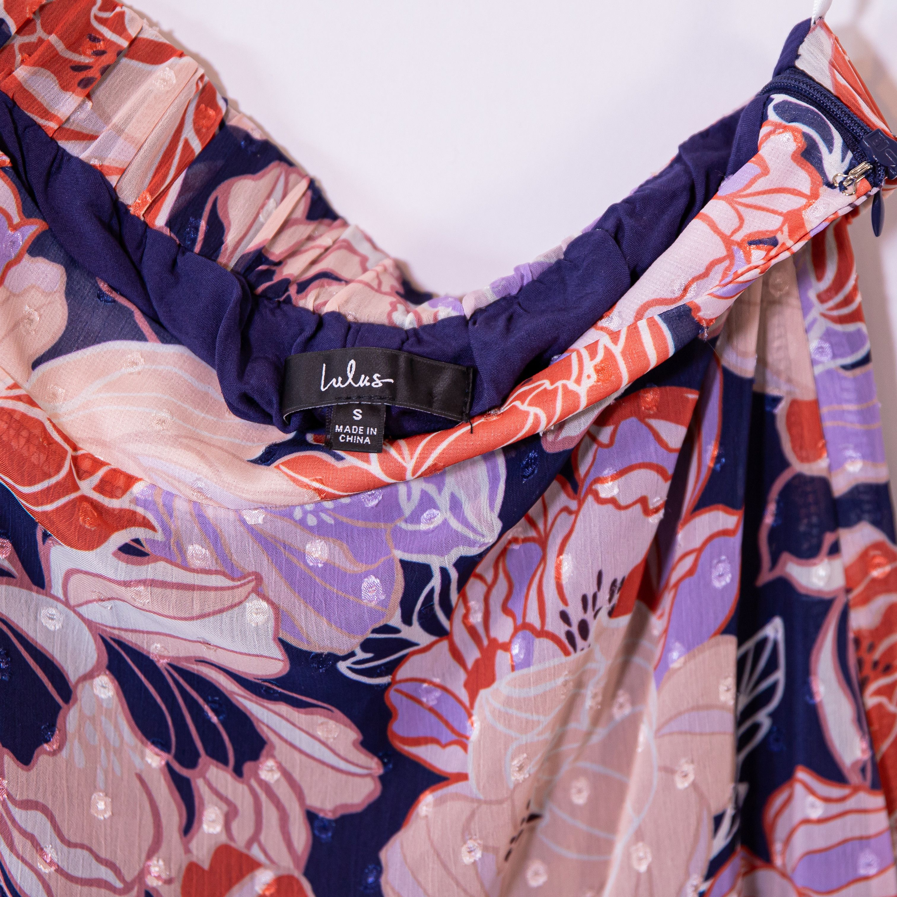 Lulus Lululs Multi Floral Flower Print Pattern Tiered Pull Size 27" / US 4 / IT 40 - 2 Thumbnail