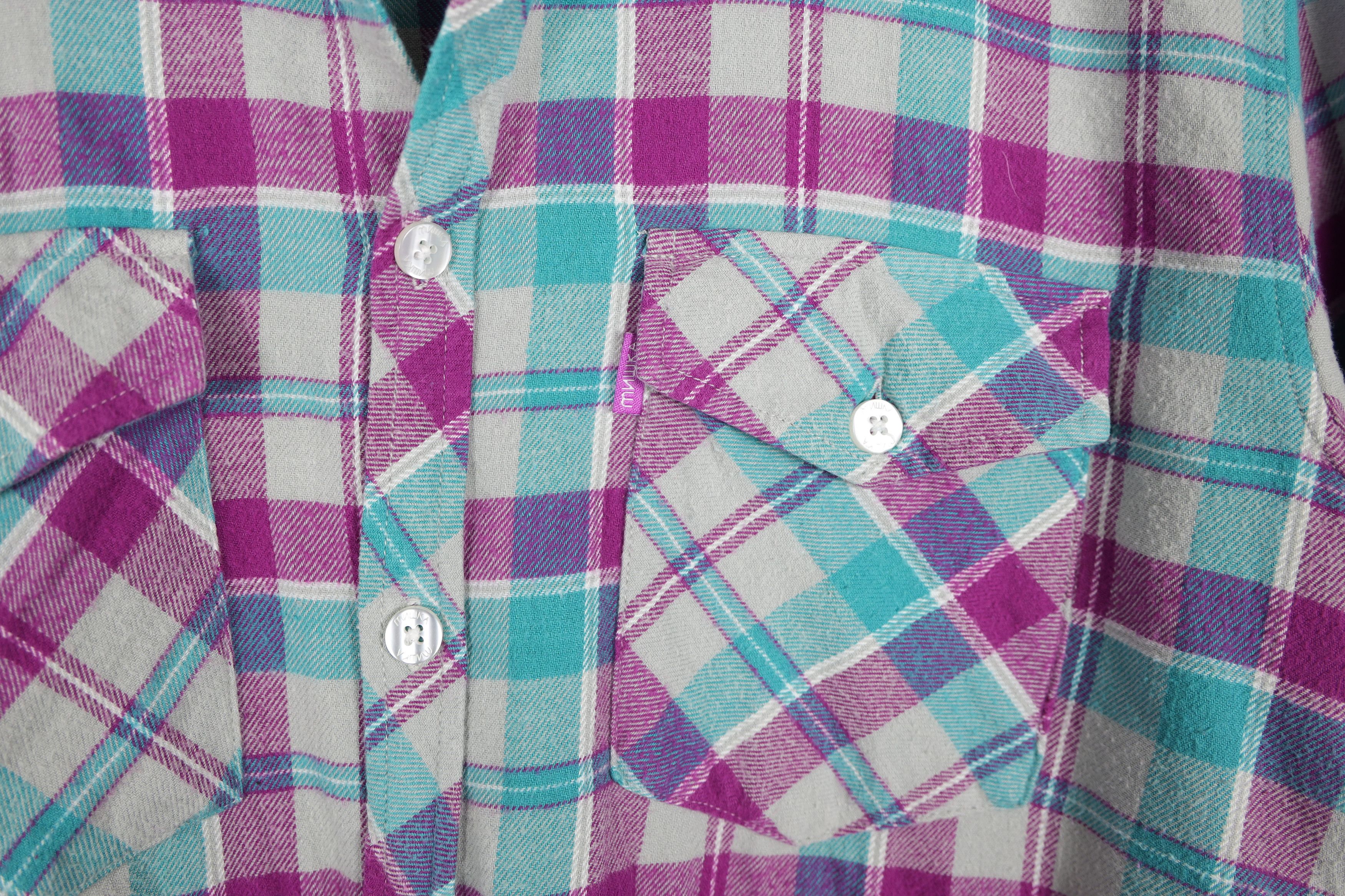 Flannel × Mishka Mishka NYC Loveless Multicolor Flannel Shirt Medium Size US S / EU 44-46 / 1 - 7 Thumbnail