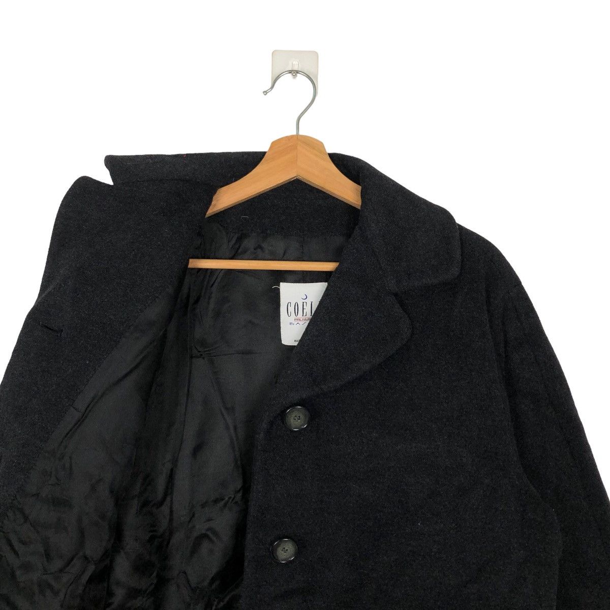 Vintage 🔥90s VINTAGE WOOL CHORE JACKET COELI BASIC ITALY RICK OWENS Size US M / EU 48-50 / 2 - 8 Thumbnail