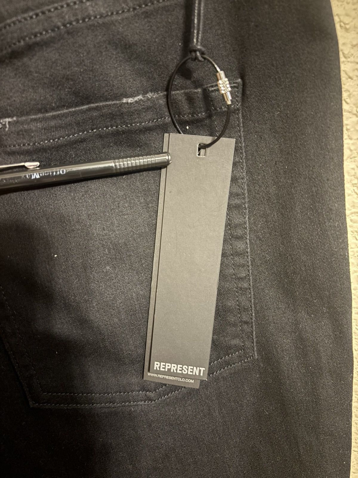 Represent Clo. Represent Clo Knee Destroyer Denim Jeans Grunge Distressed Size US 34 / EU 50 - 6 Thumbnail