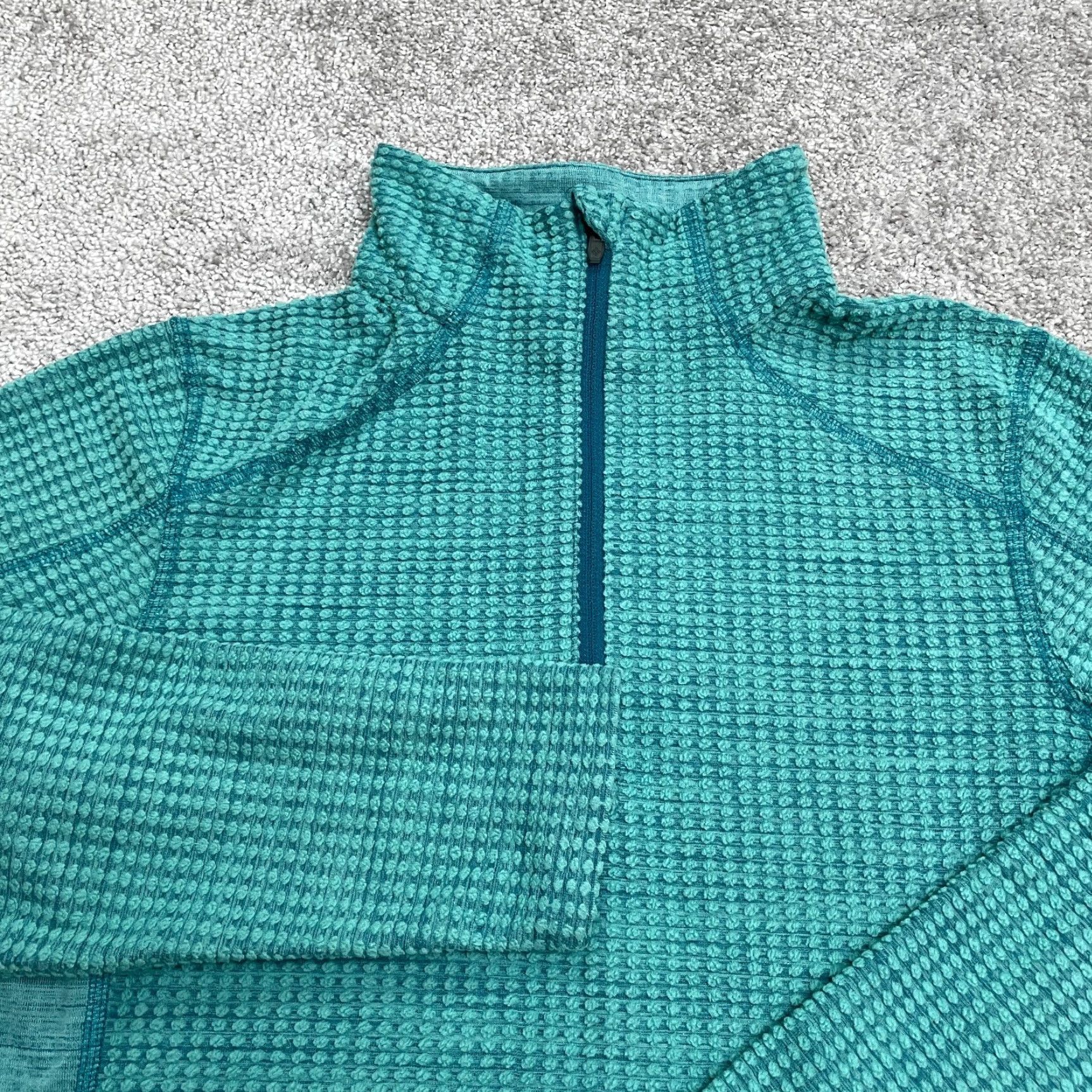 Vintage Columbia Crestone Ridge Jacket Womens M Green 1/4 Zip Outdoor Hiking Activewear Casual Size M / US 6-8 / IT 42-44 - 4 Thumbnail
