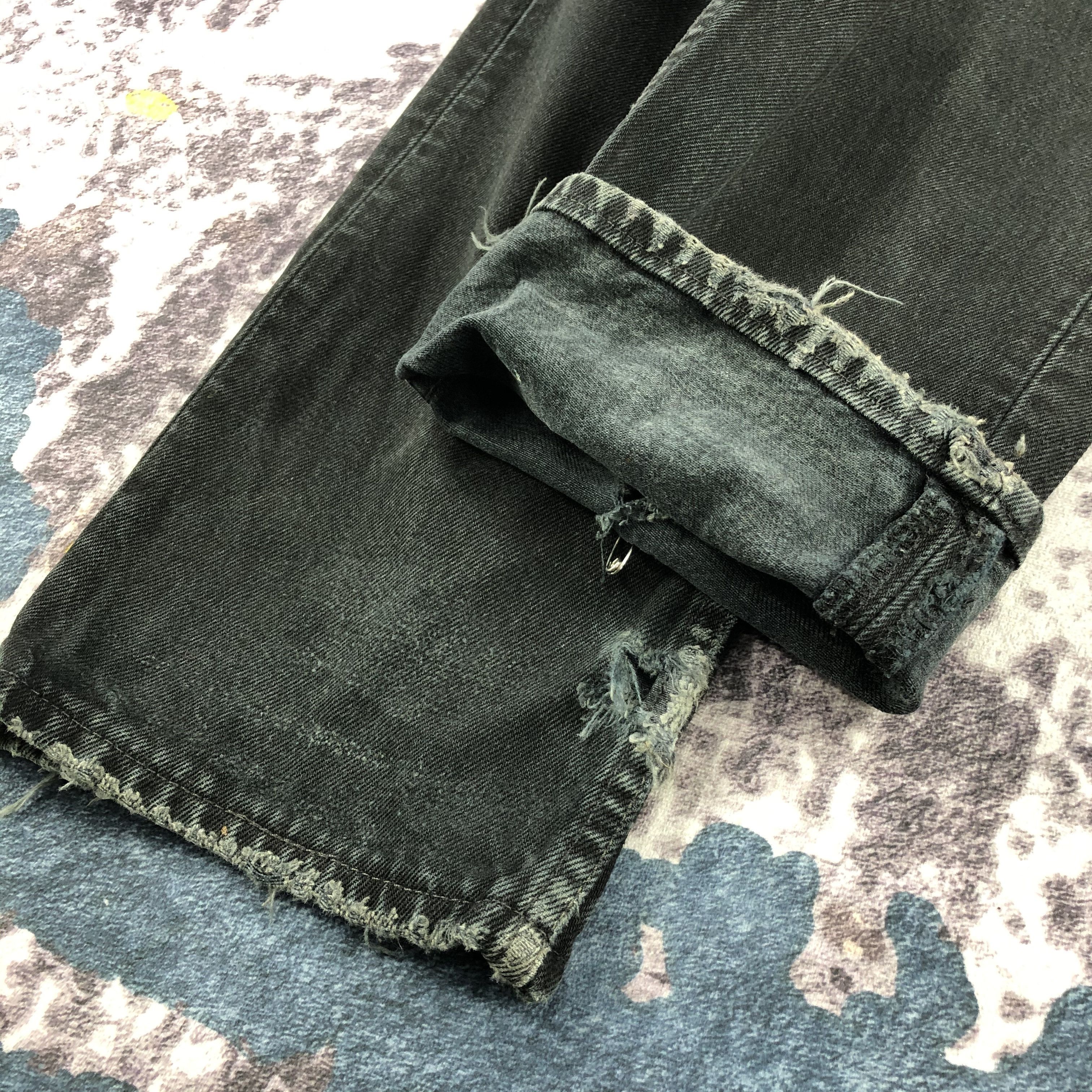 Levi's Vintage 90s Levis 501 Earth Tone Jeans-JM2340 Size US 32 / EU 48 - 8 Thumbnail