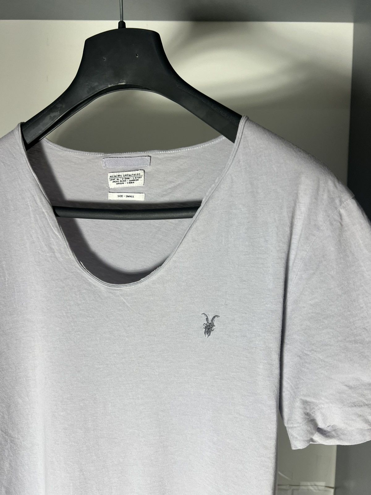 Allsaints × Vintage VERY RARE ALLSAINTS SPITALFIELDS DESIGNER T-SHIRT Y2K 90s Size US S / EU 44-46 / 1 - 2 Thumbnail