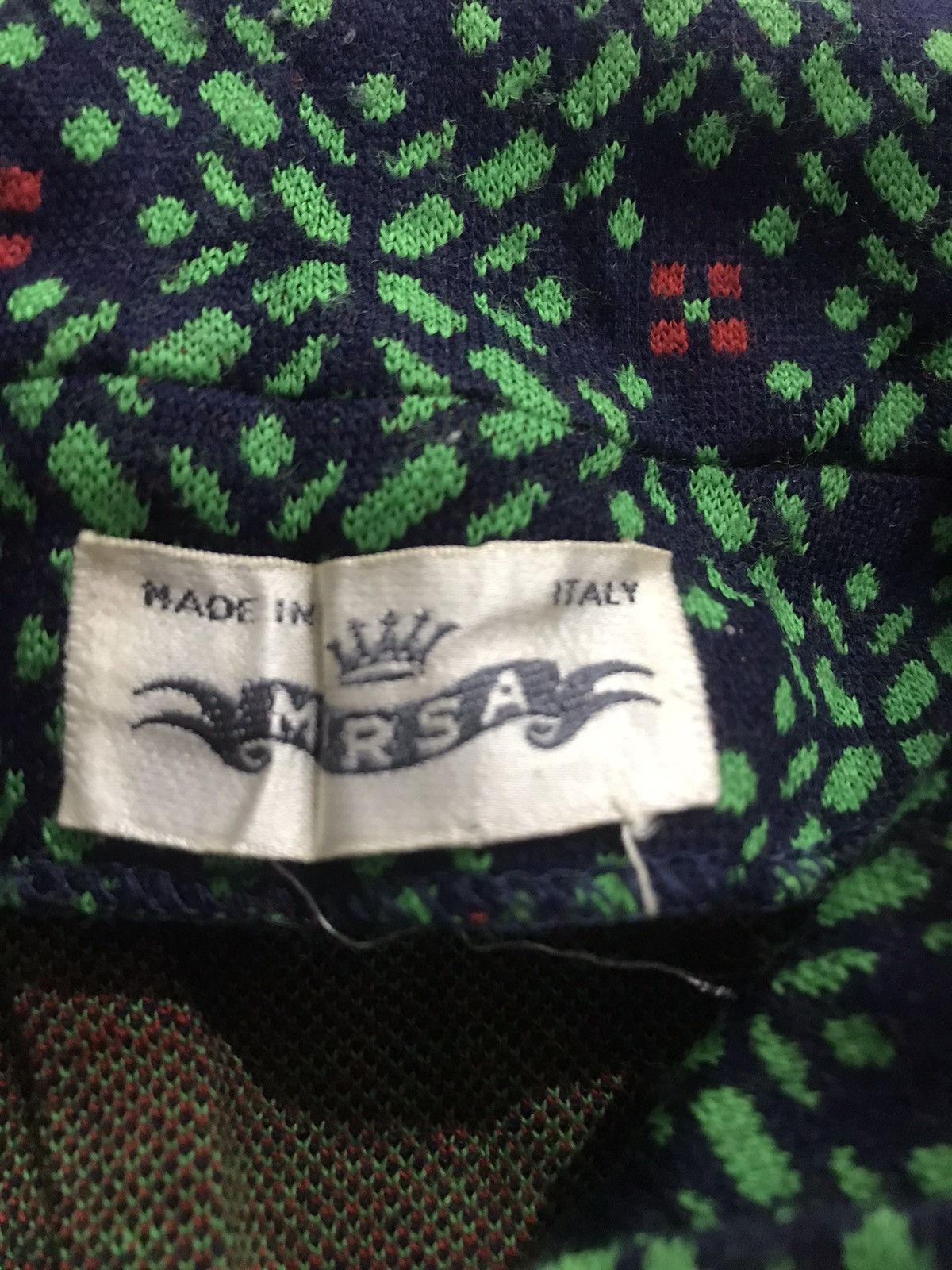 Designer × Japanese Brand × Vintage Vintage Mirsa Italy women green blazer Size S / US 4 / IT 40 - 8 Thumbnail