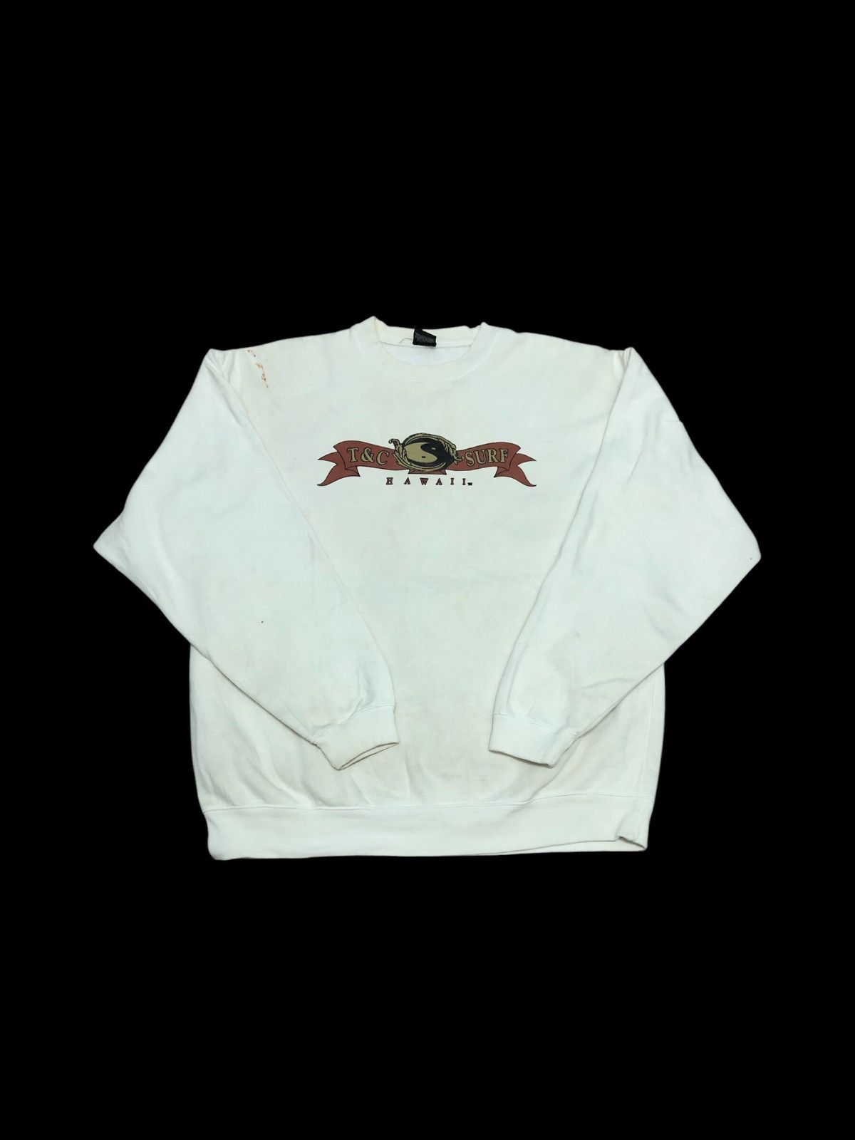 Vintage Vintage T&C Surfing Sweatshirt Biglogo Surf Style Size US L / EU 52-54 / 3 - 2 Thumbnail