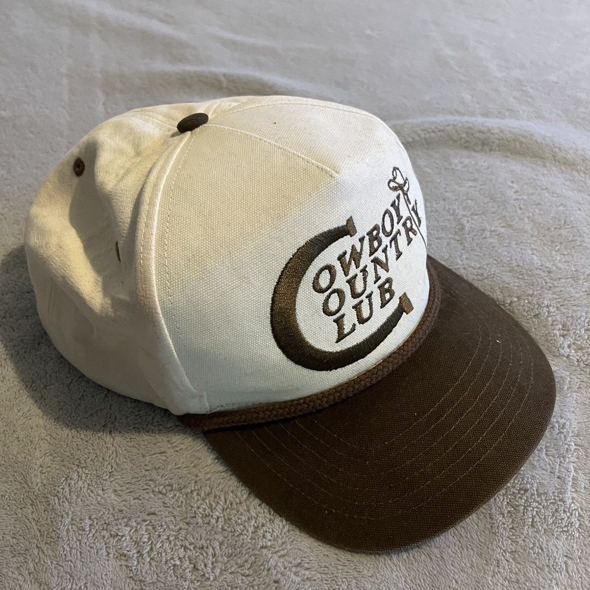 Other Vintage 90s Sendero Provisions Co Hat Snapback Brown Mens Size ONE SIZE - 2 Thumbnail