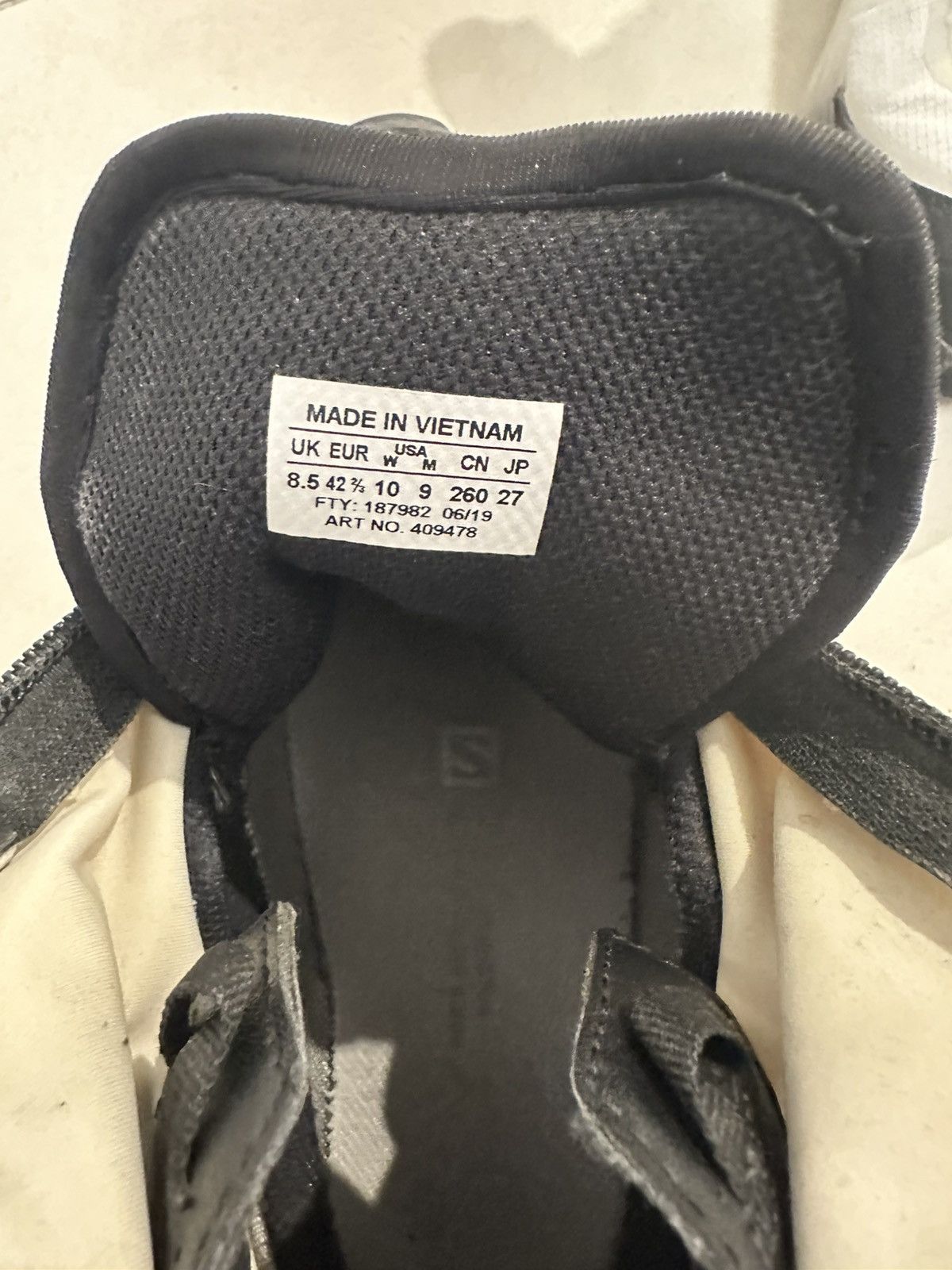 11 By Boris Bidjan Saberi × Salomon 11by Boris Bidjan Saberi - Black & White Size US 9 / EU 42 - 1 Thumbnail